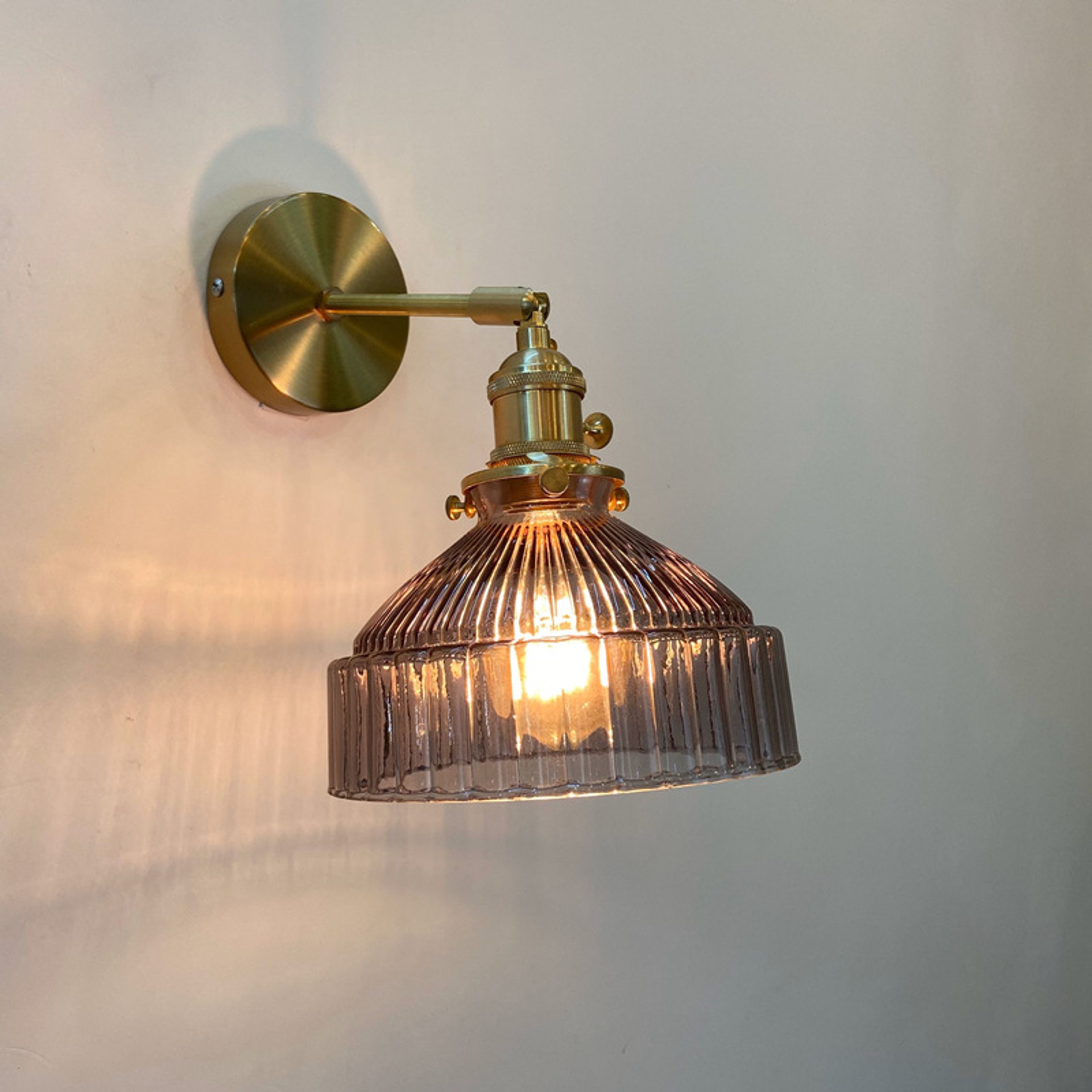 Nordic Green Glass Wall Sconce Modern Wall Light For Bedroom Living Room Hallway Decor 1