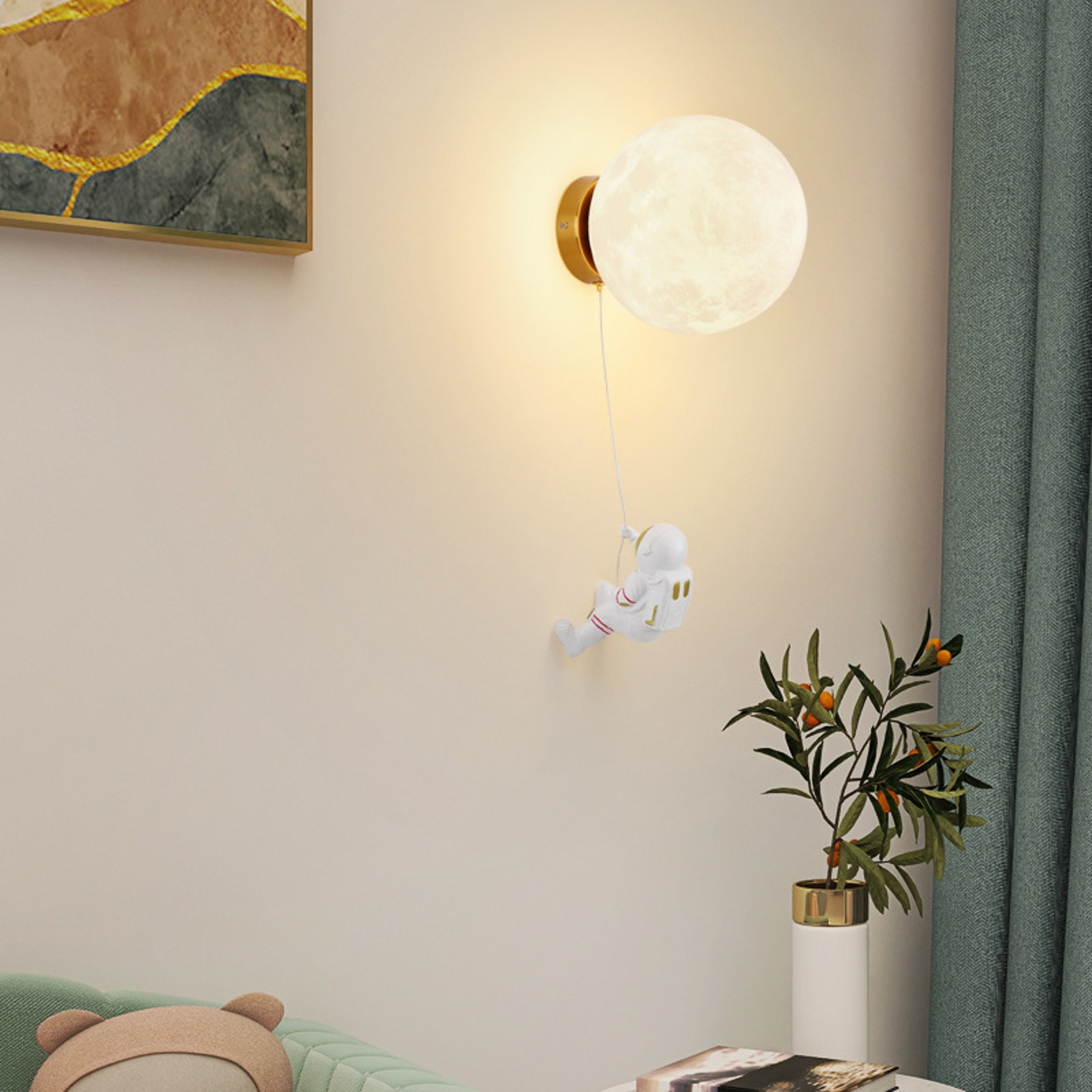 Modern LED Wall Light Indoor Wall Sconce for Bedroom Hallway Staircase and Bedside Decor – view 3