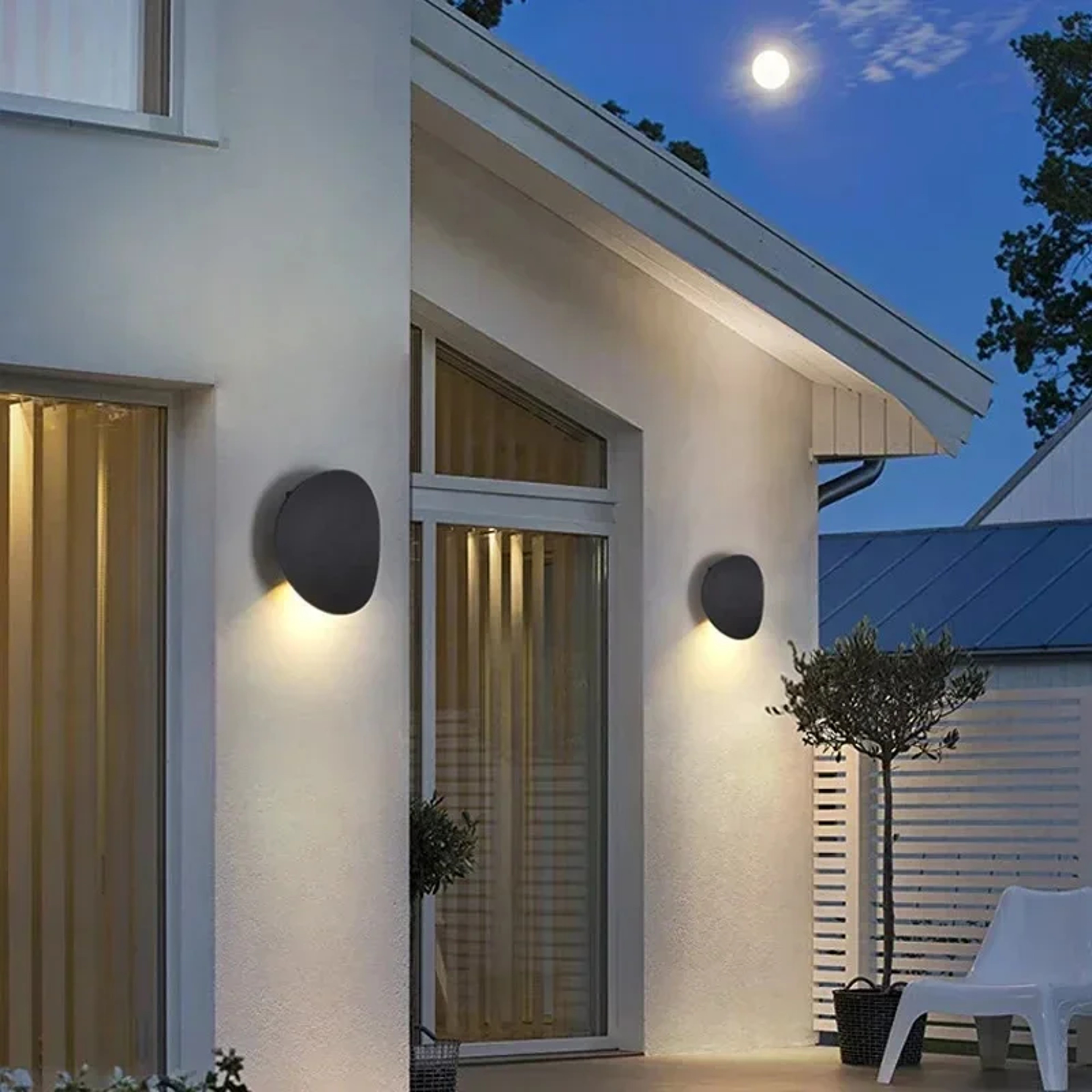 Modern Outdoor LED Wall Light Waterproof IP65 Wall Sconce for Garden Balcony Bedroom Villa – view 4