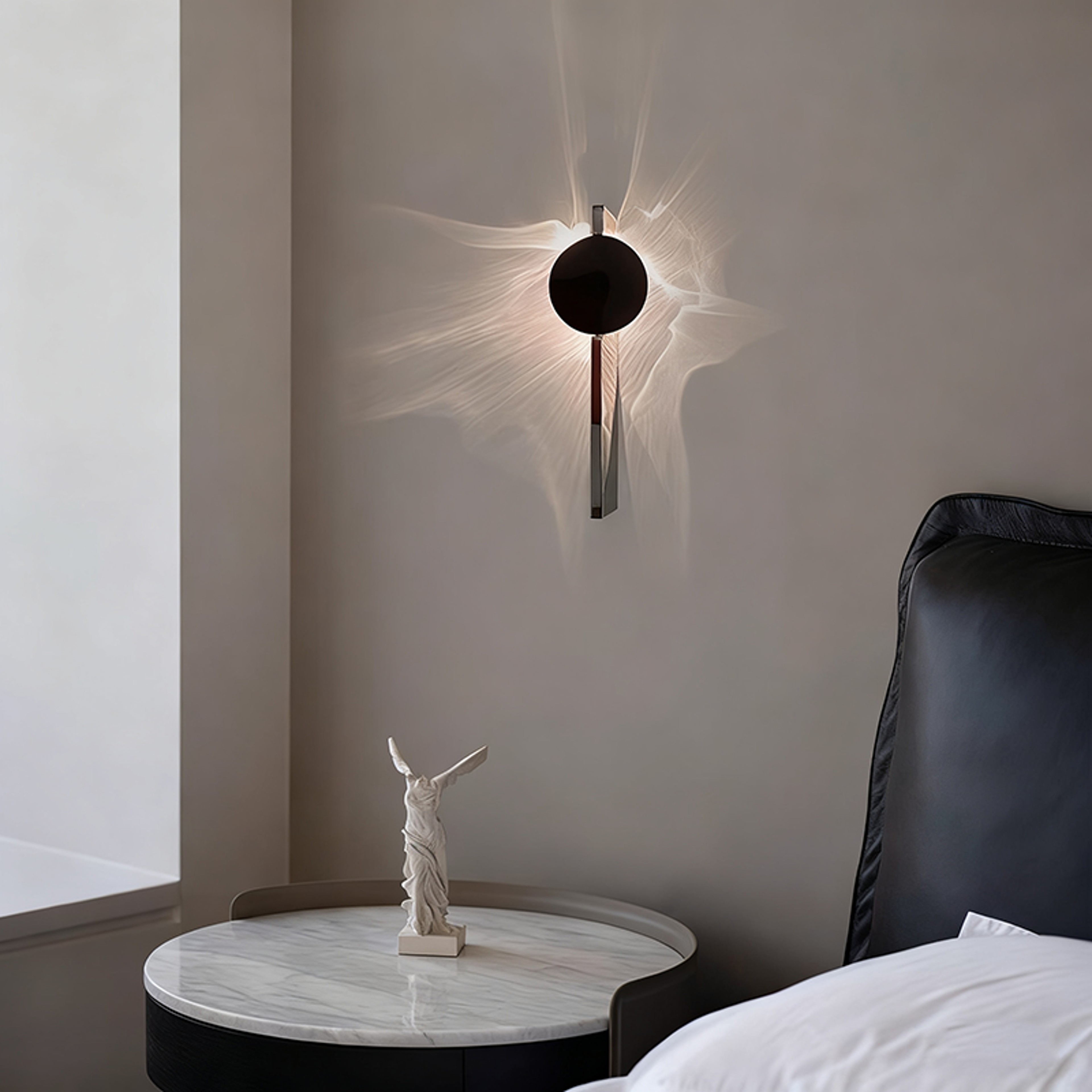 Modern LED Wall Light Nordic Corrugated Wall Sconce for Bedroom Living Room Hallway Decor – view 2