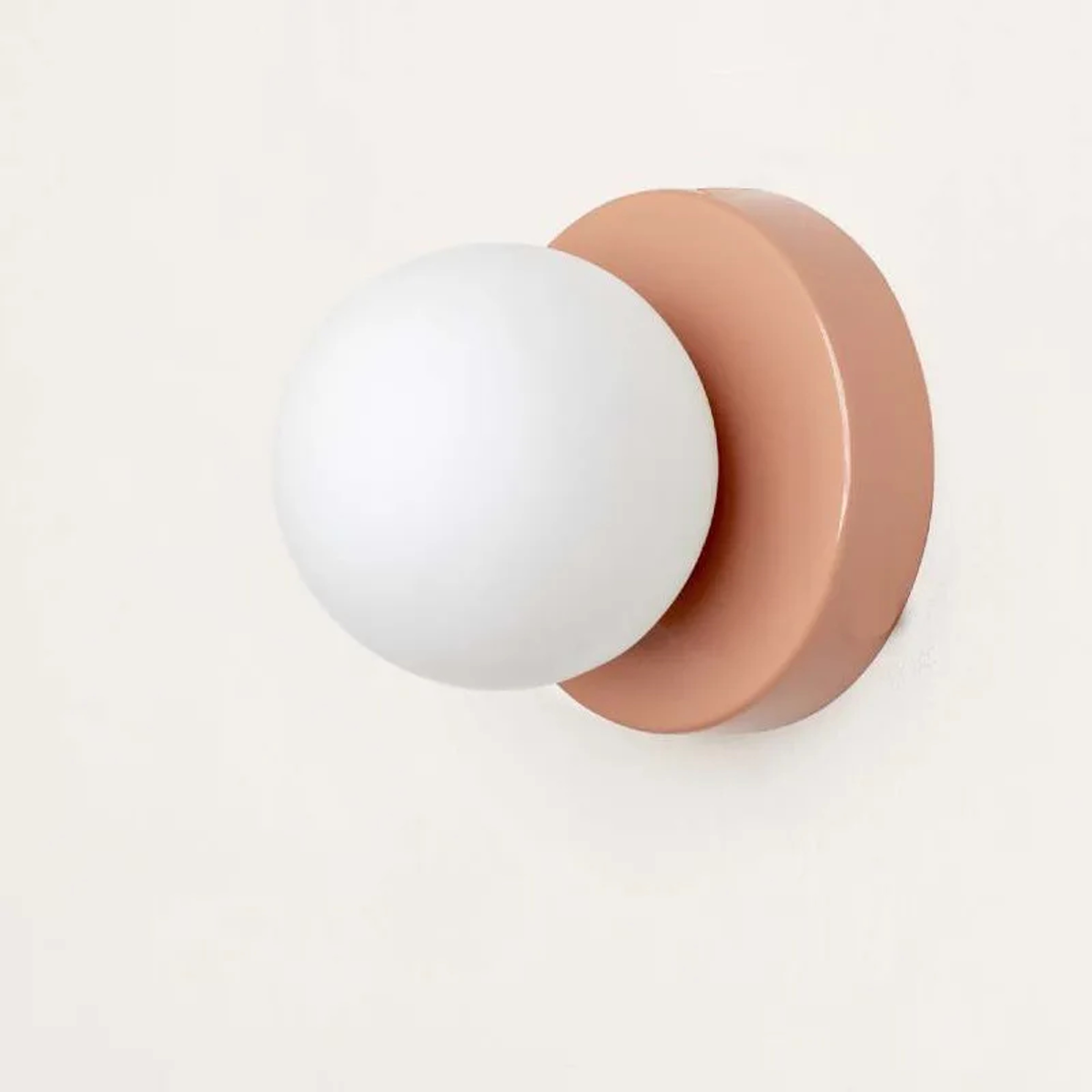 Modern Mini Glass Wall Sconce Macaron Bedside Wall Lamp for Bedroom Hallway Balcony Decor – view 7