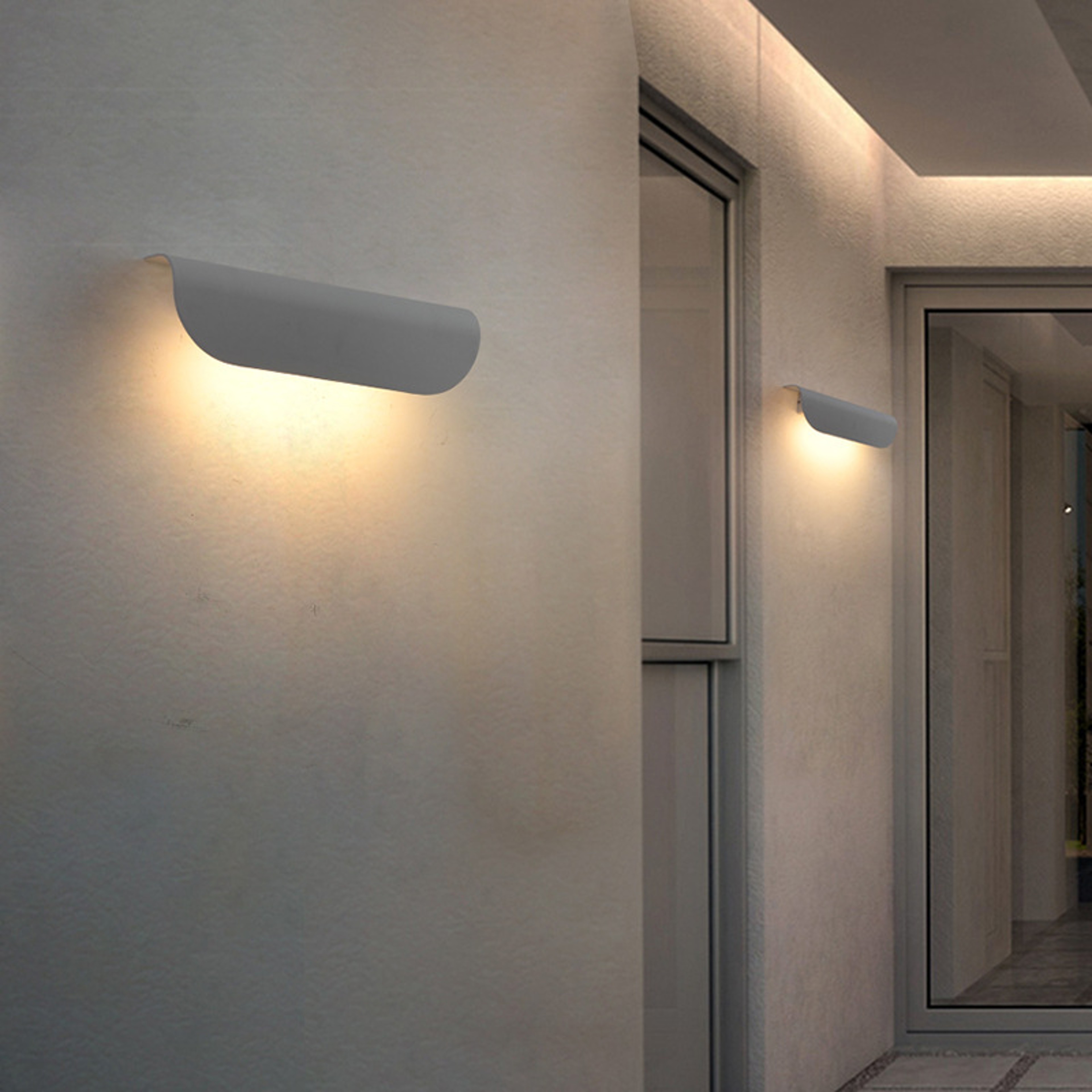 Modern Outdoor Wall Lamp Waterproof LED Wall Sconce For Villa Patio Corridor Garden 1