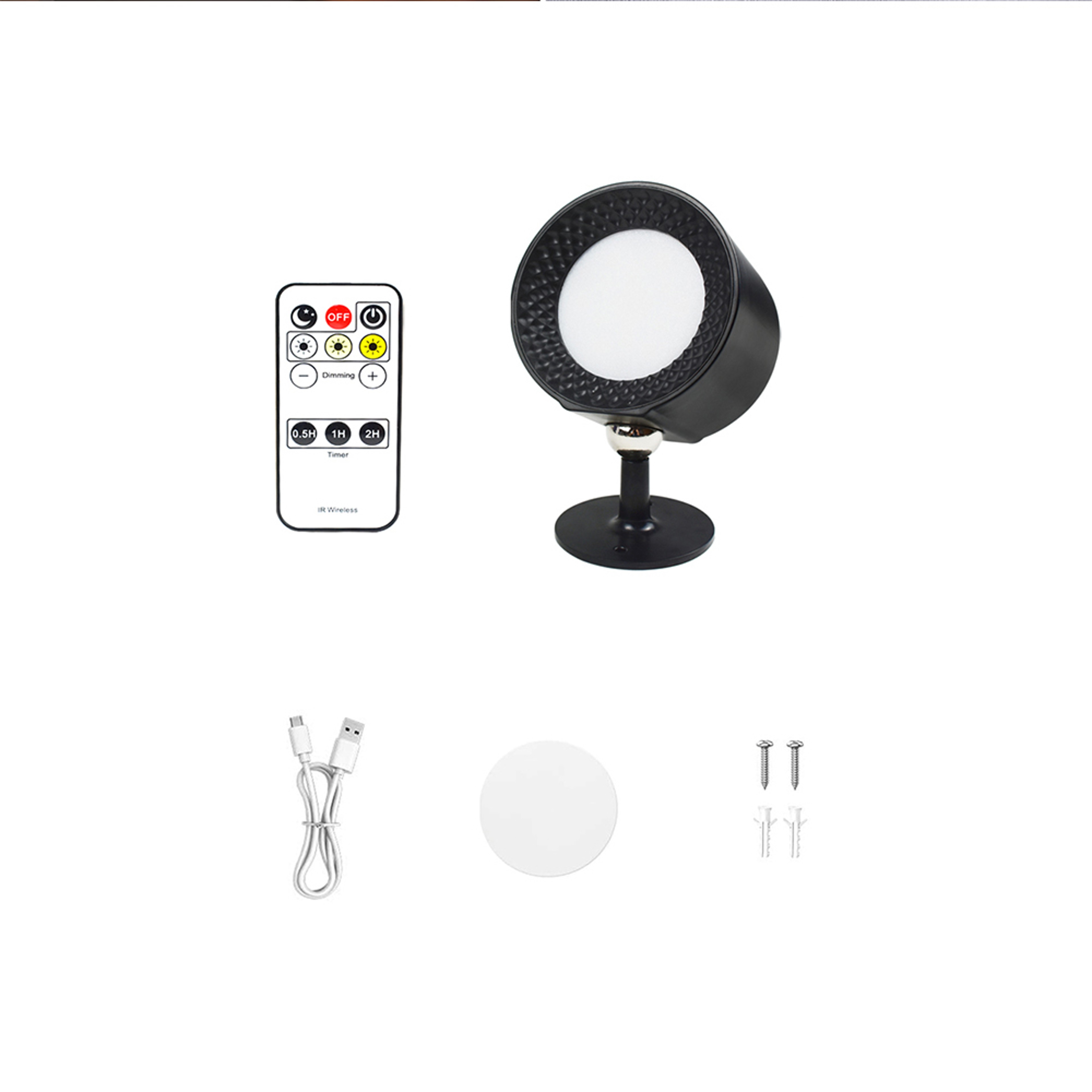 LED Wall Lamp Rechargeable Magnetic Touch Night Light – view 7