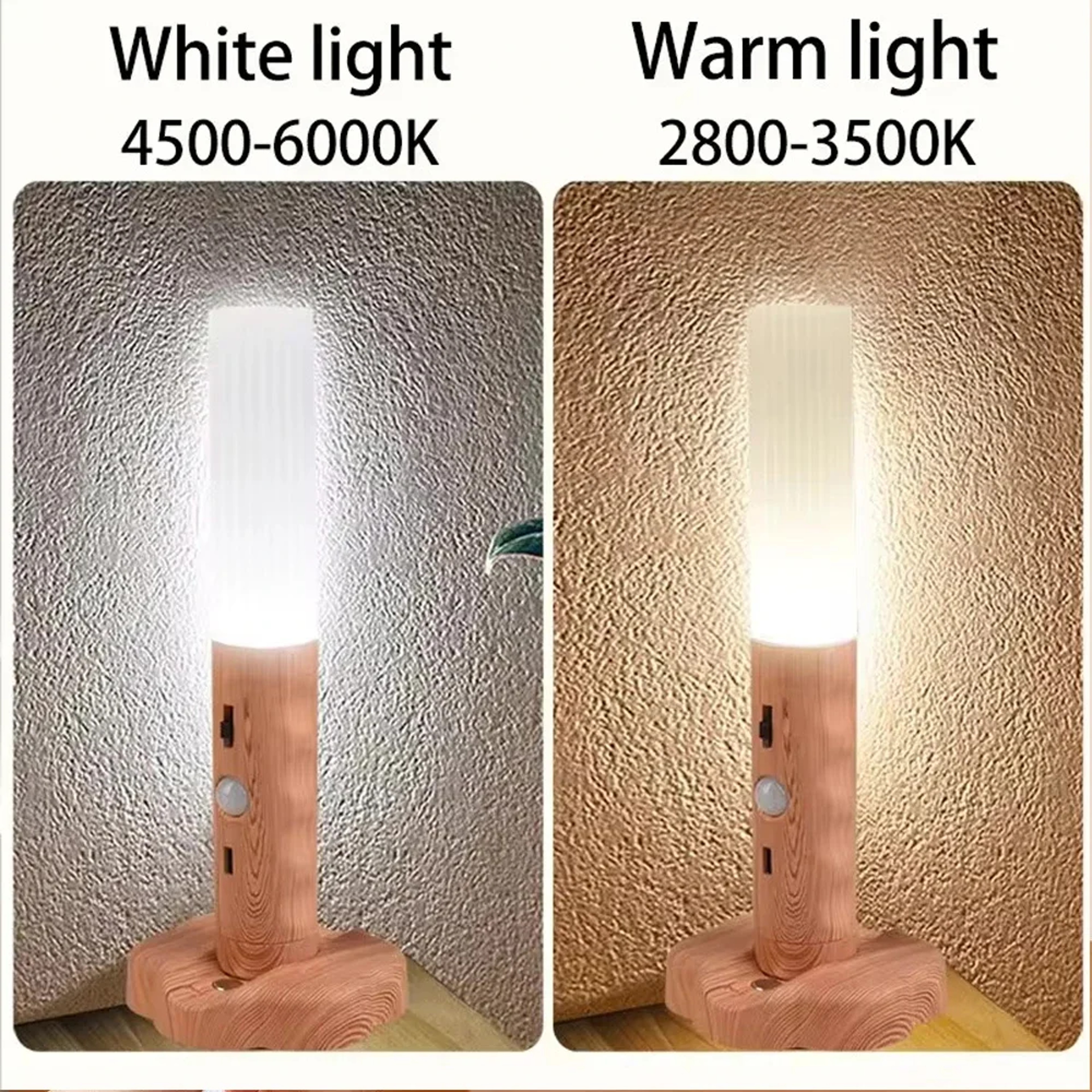 Rechargeable Motion Sensor LED Night Light for Stairs Bedroom and Hallway – view 2