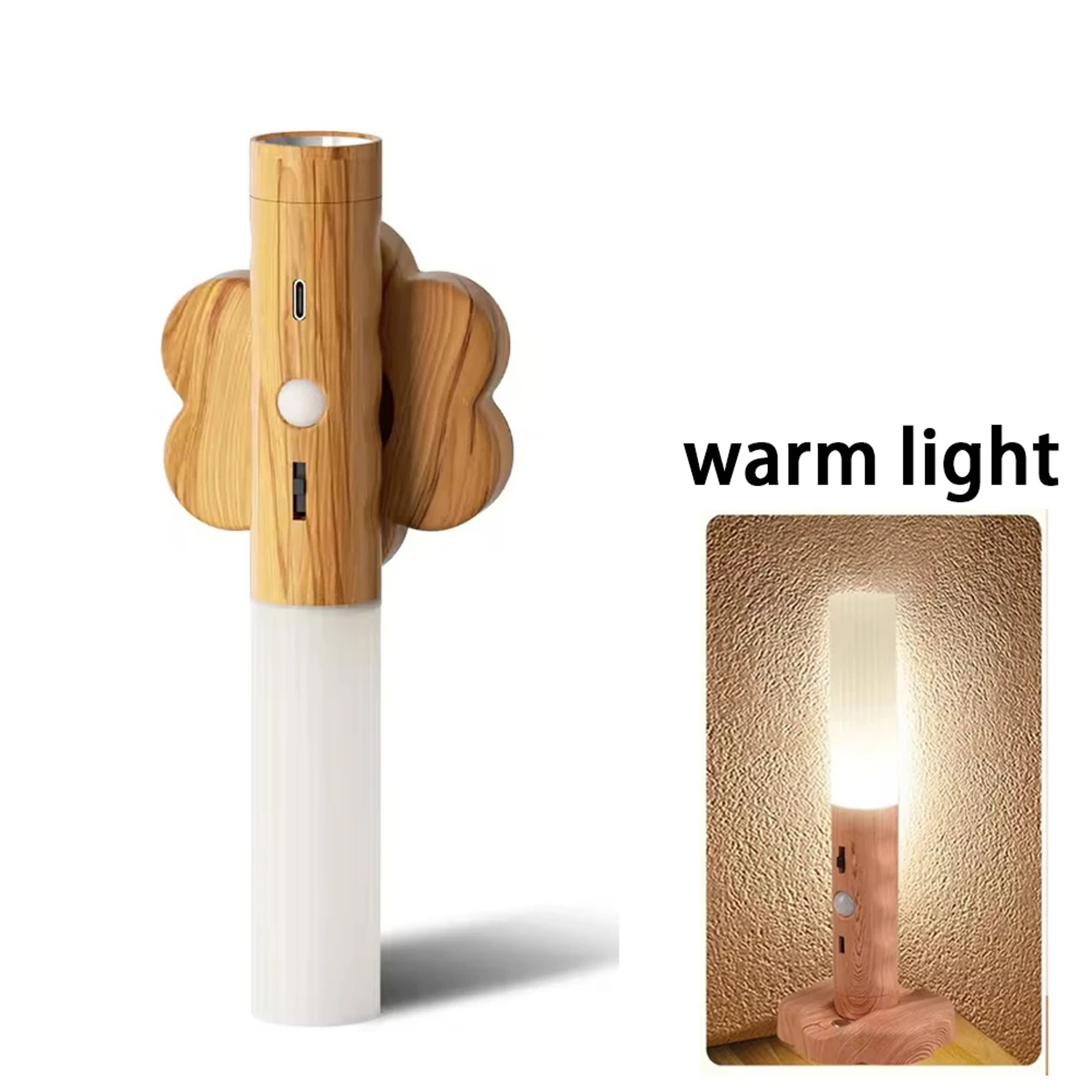 Rechargeable Motion Sensor LED Night Light for Stairs Bedroom and Hallway – view 7