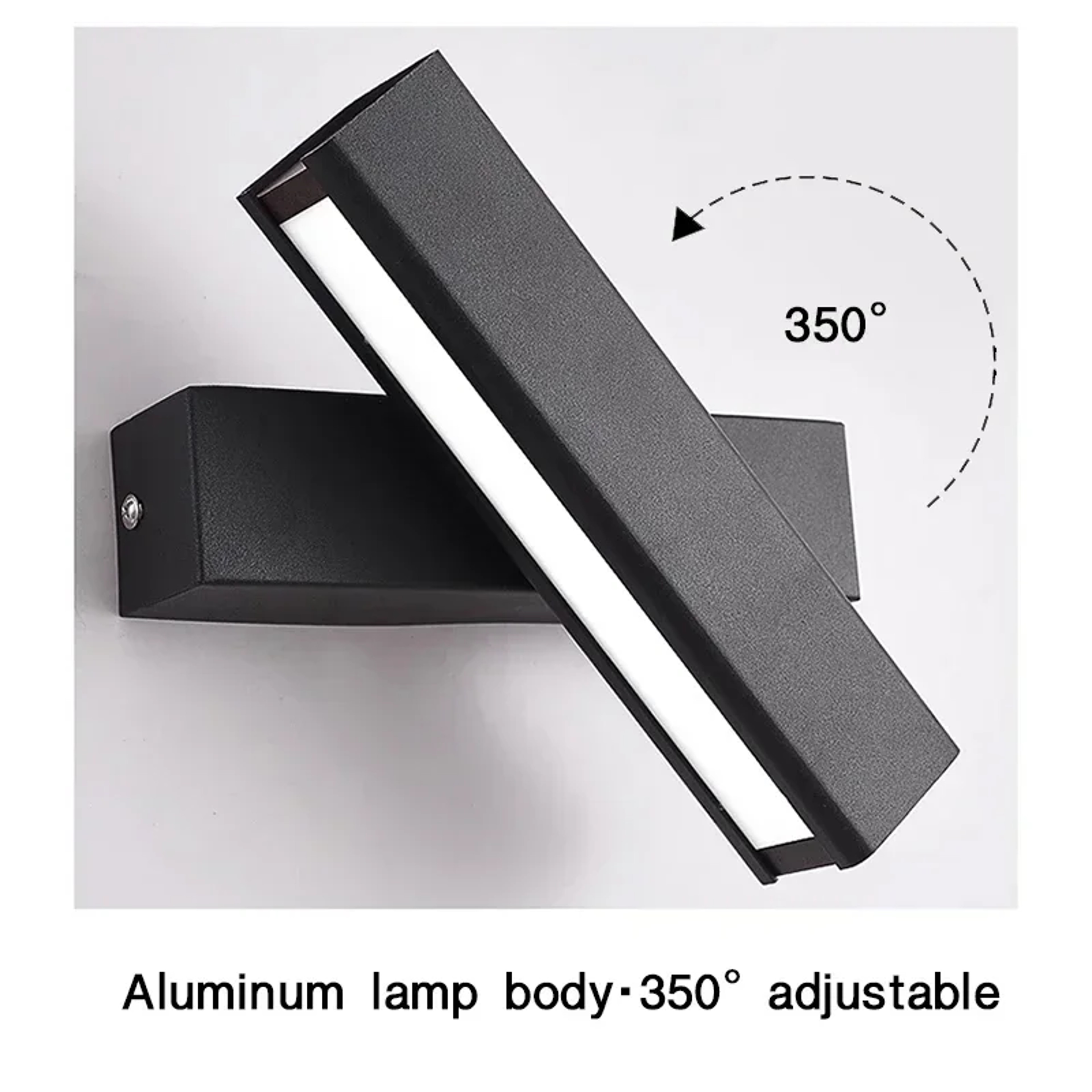 Modern LED Wall Sconce Rotatable Wall Lamp for Bedroom and Living Room – view 6