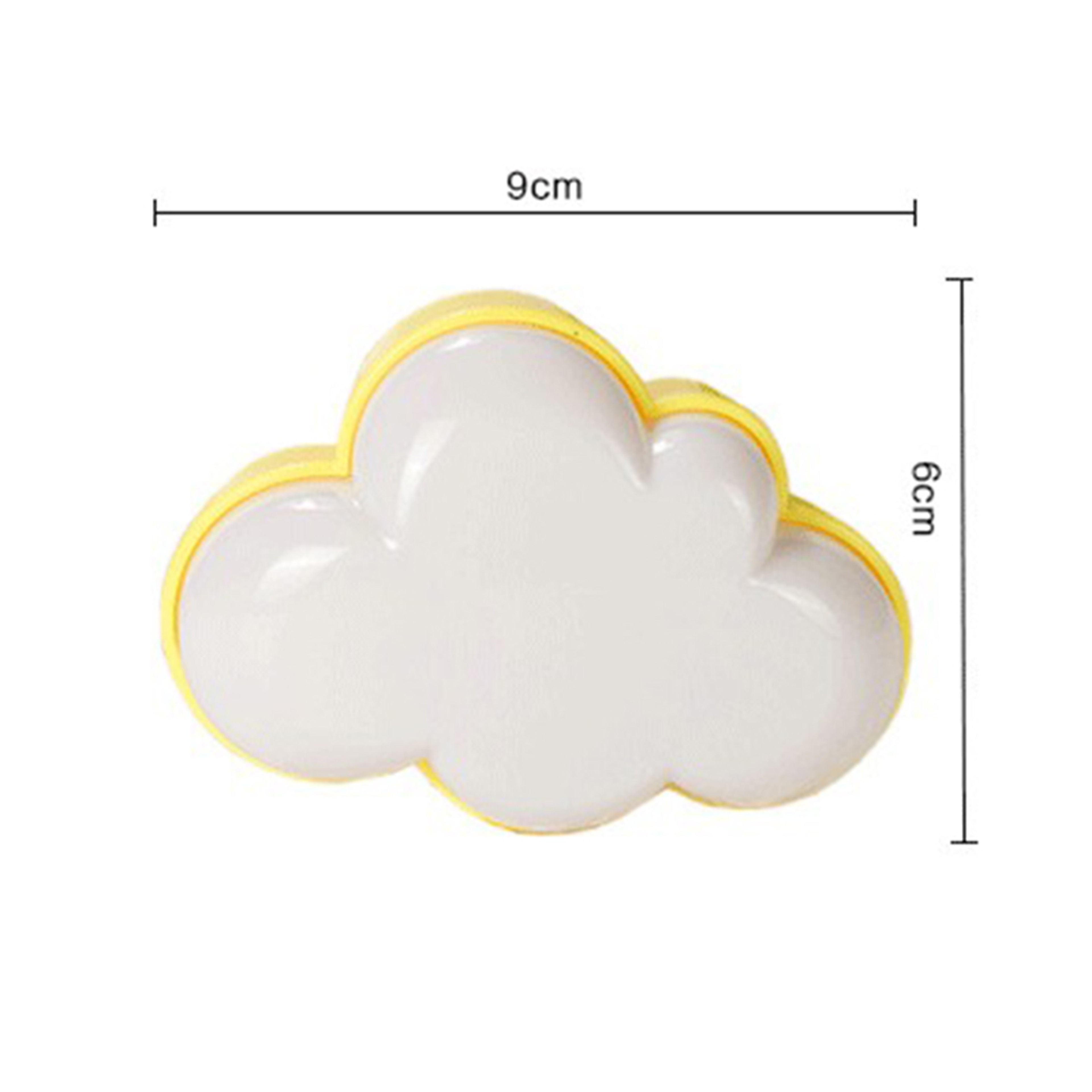 LED Smart Motion Sensor Night Light Plug In Cloud Lamp For Kids Bedroom Hallway 6
