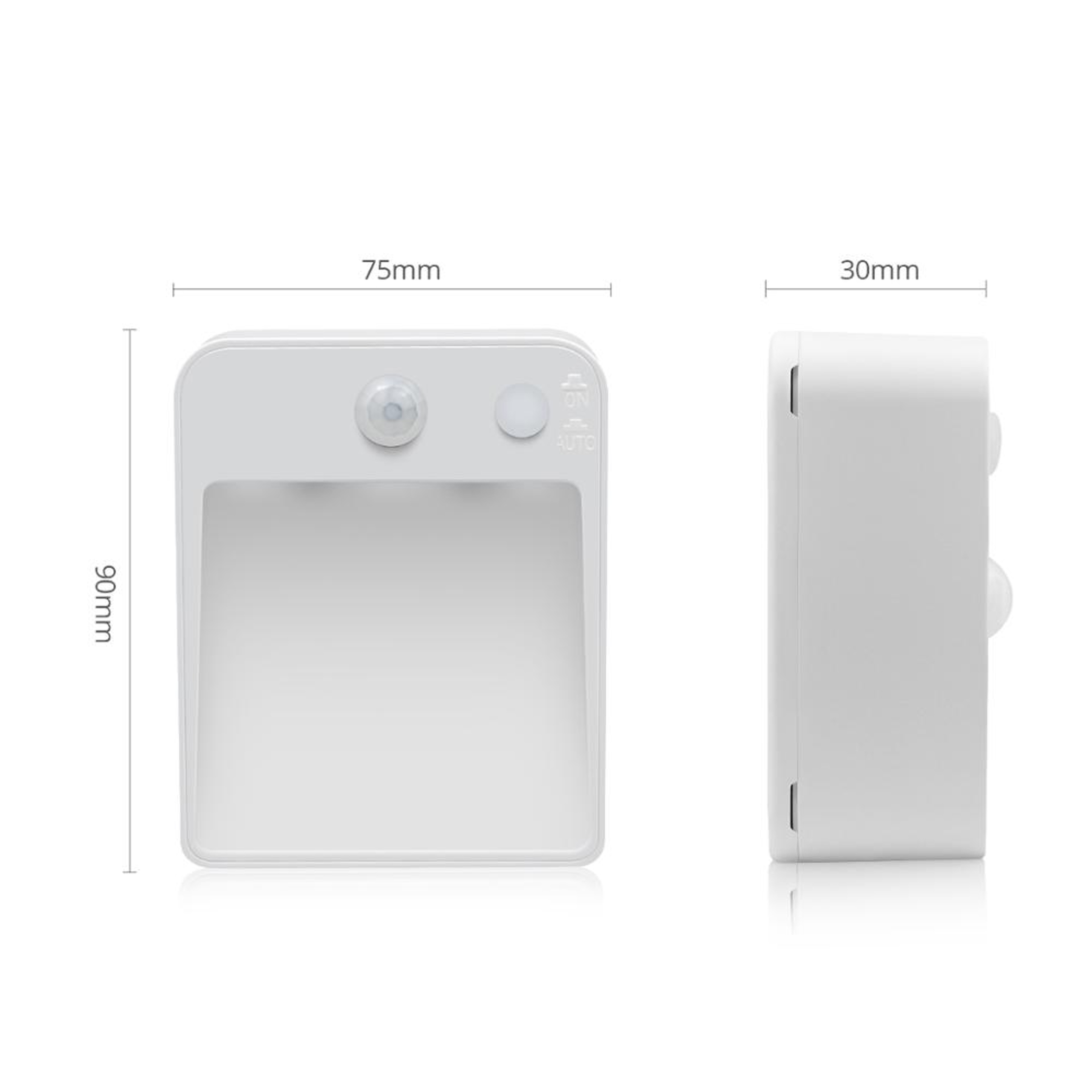 LED Motion Sensor Night Light Wireless Battery Powered Wall Lamp – view 3