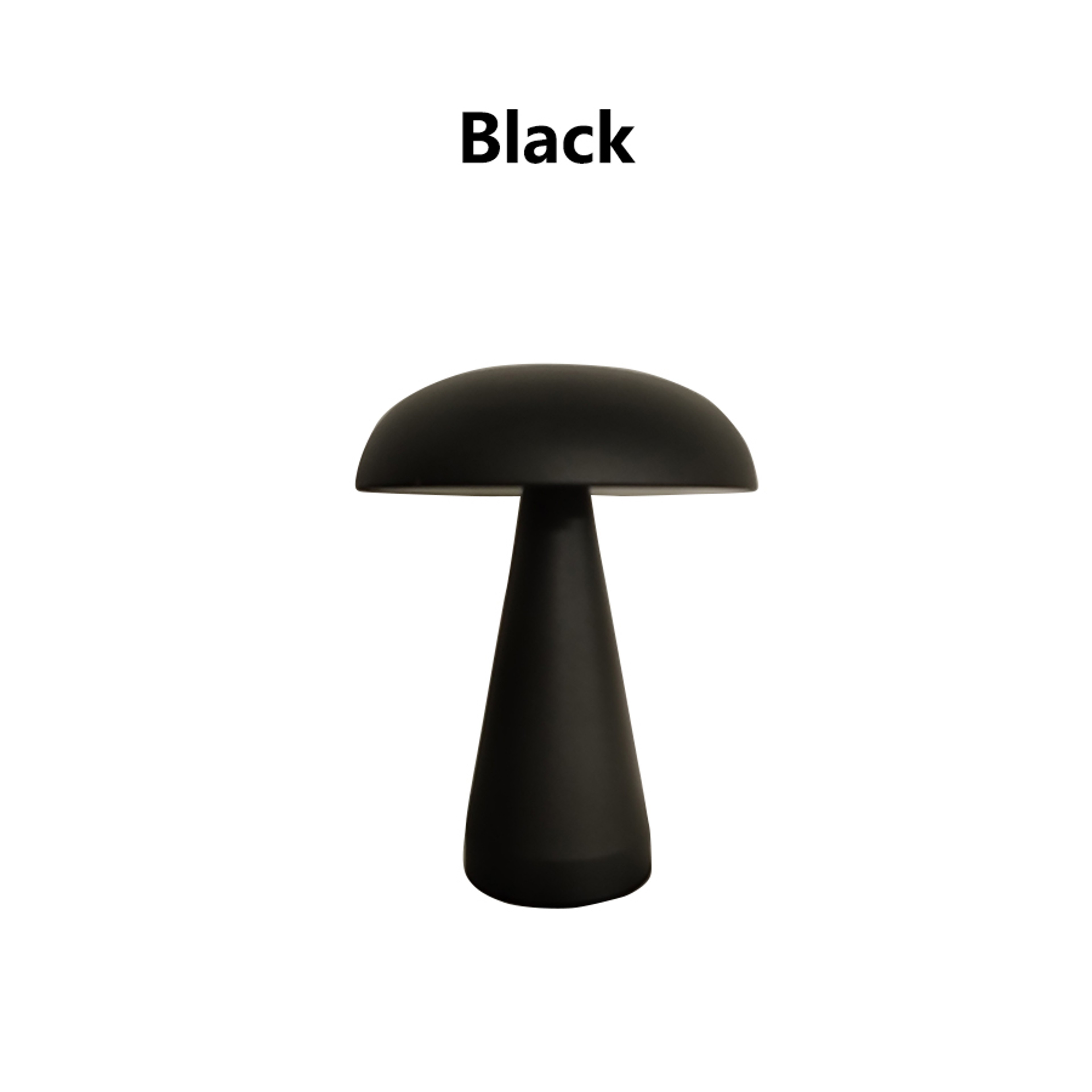 Retro Mushroom Night Light Touch Sensor Rechargeable LED Desk Lamp 6