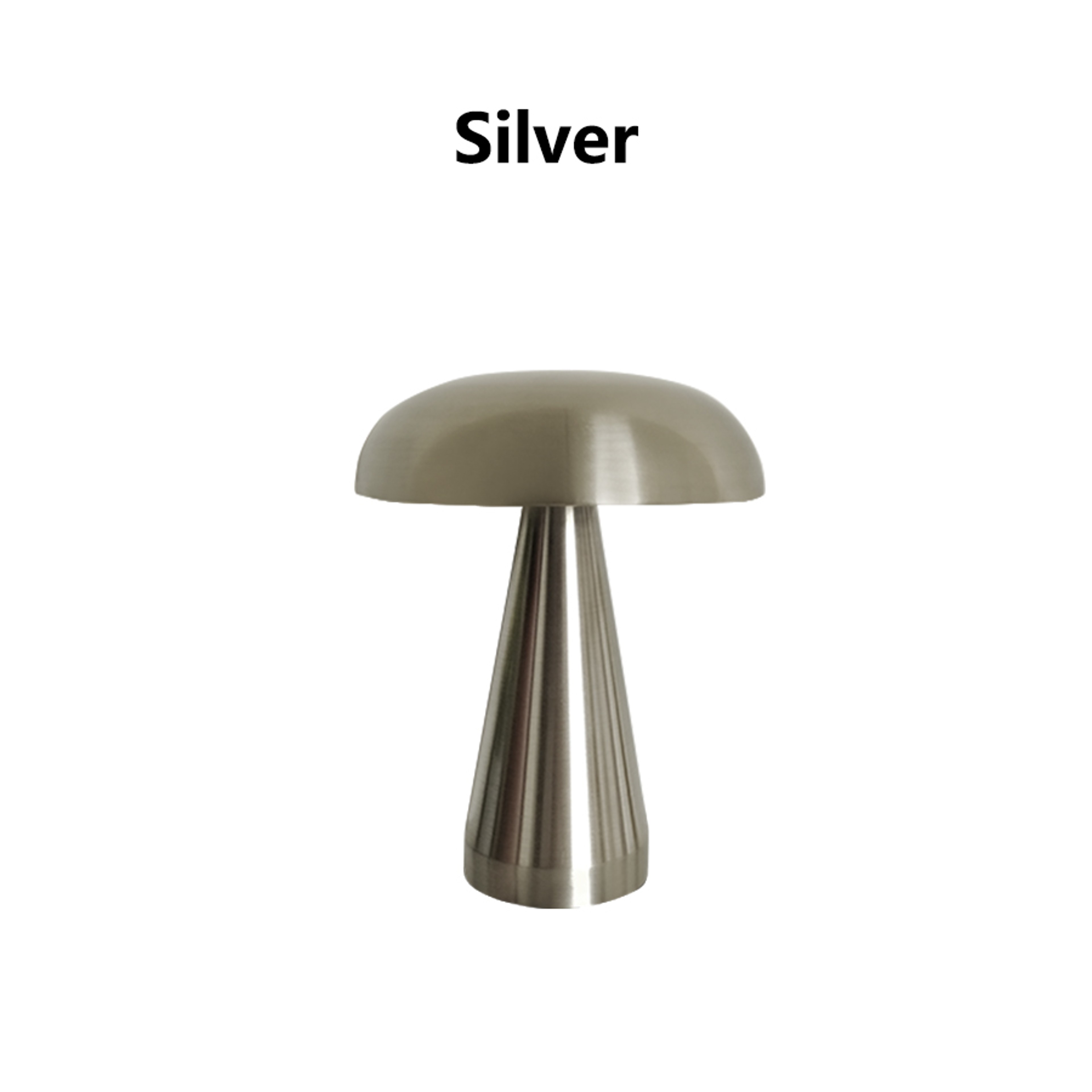 Retro Mushroom Night Light Touch Sensor Rechargeable LED Desk Lamp 8