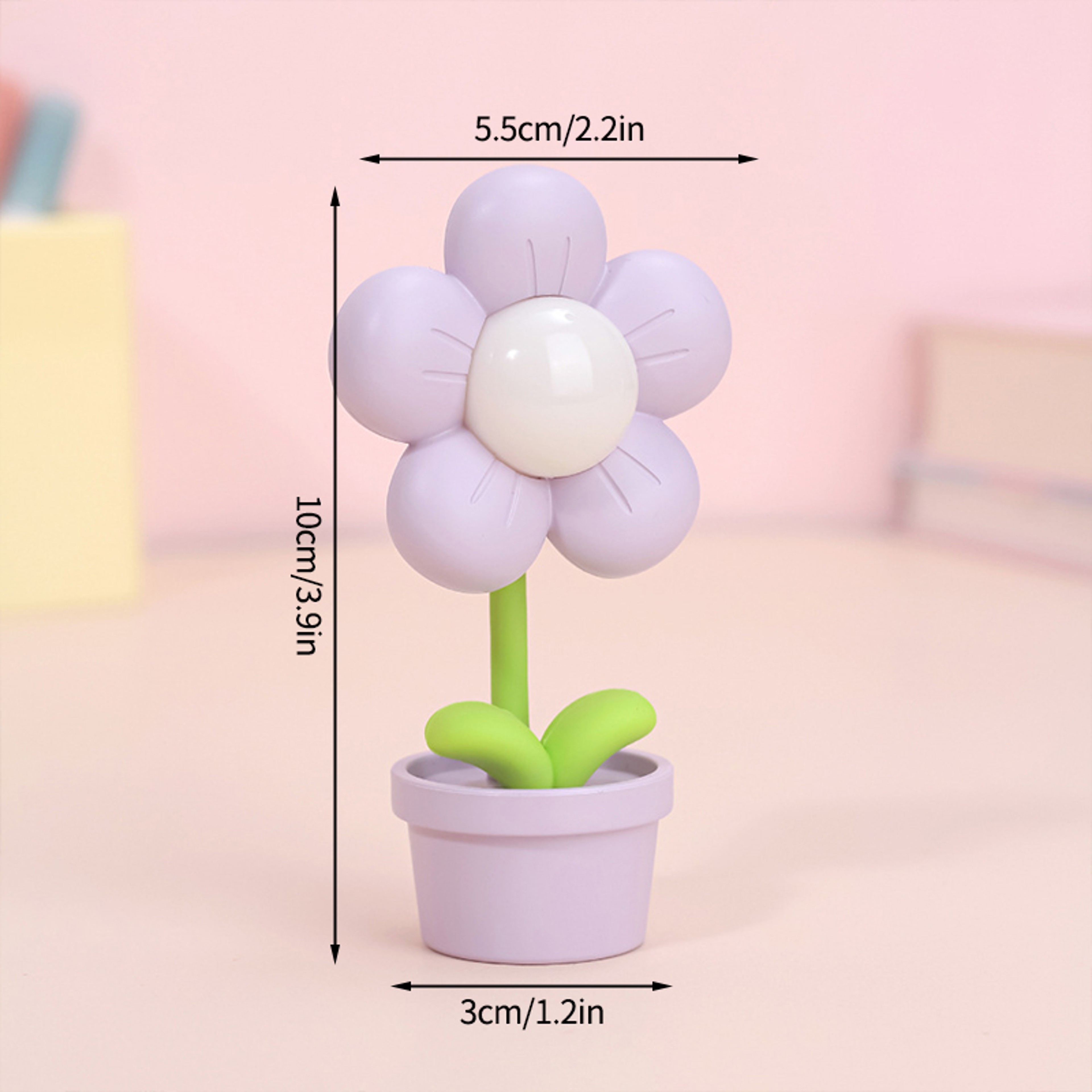 LED Flower Night Light Cute Bedside Table Lamp For Cozy Room Decor And Gifts 7