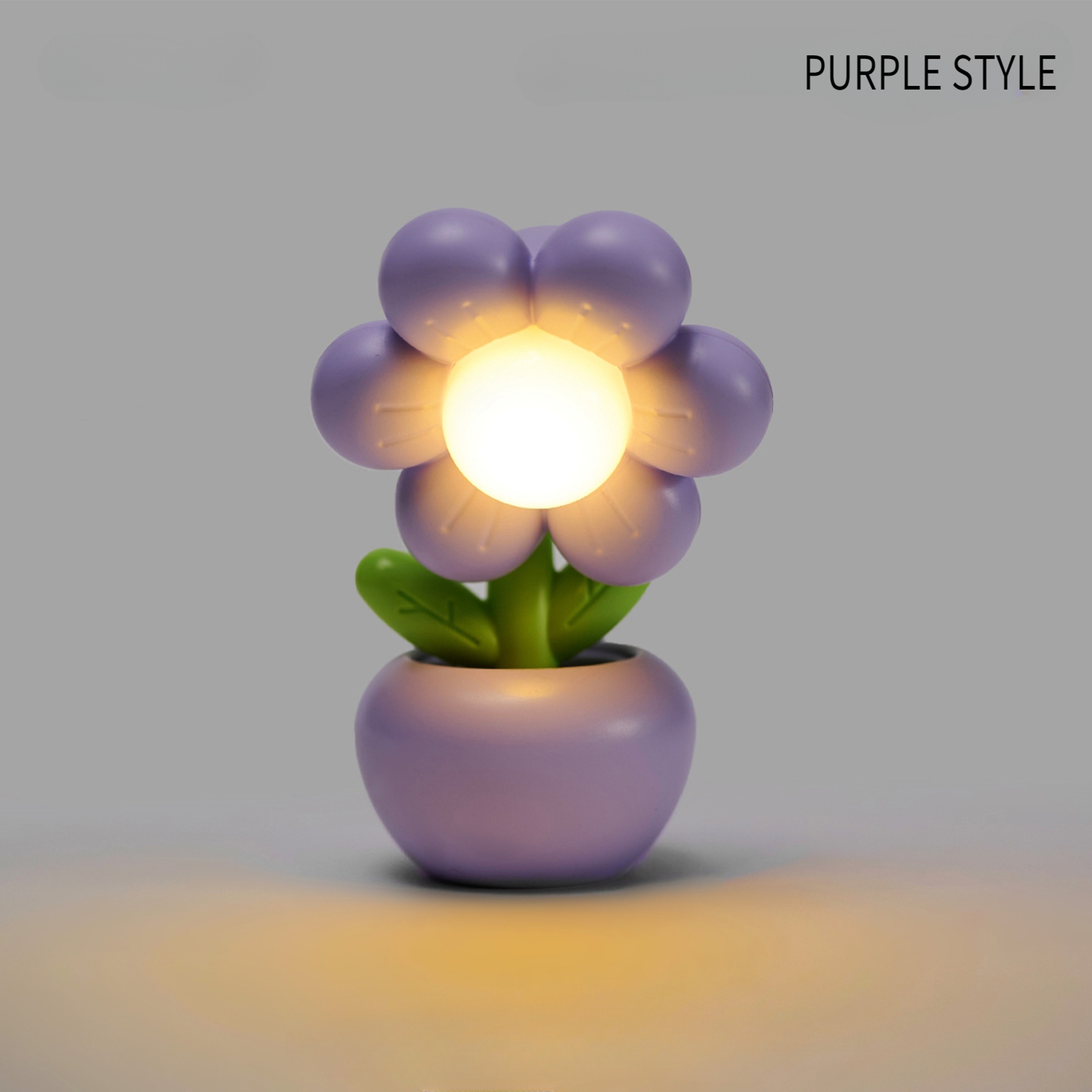 Mini LED Floral Night Light Decorative Table Lamp for Bedroom Desk Gift – view 9