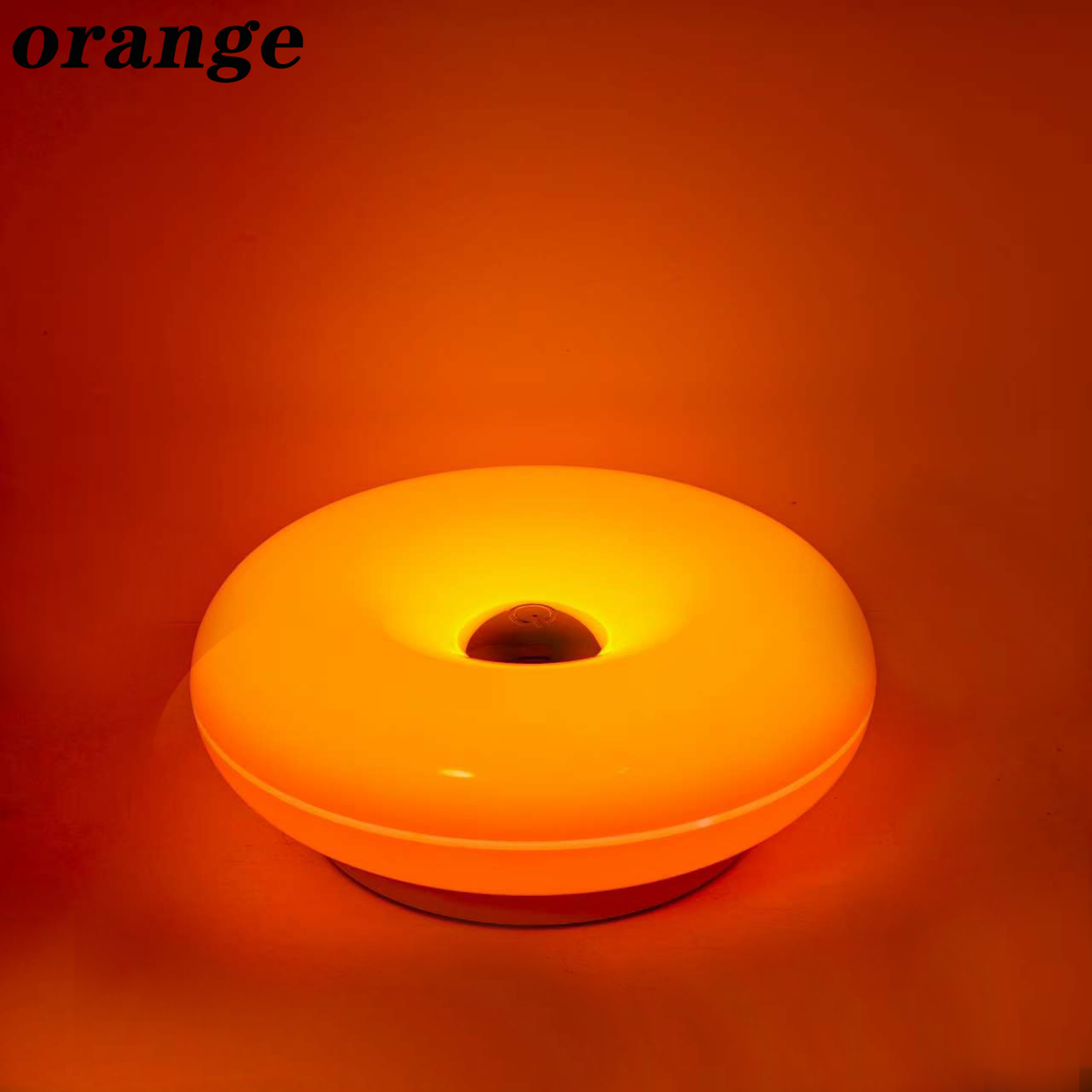 Donut LED Table Lamp Portable Rechargeable Ambient Light with Dimming and Color Modes – view 7