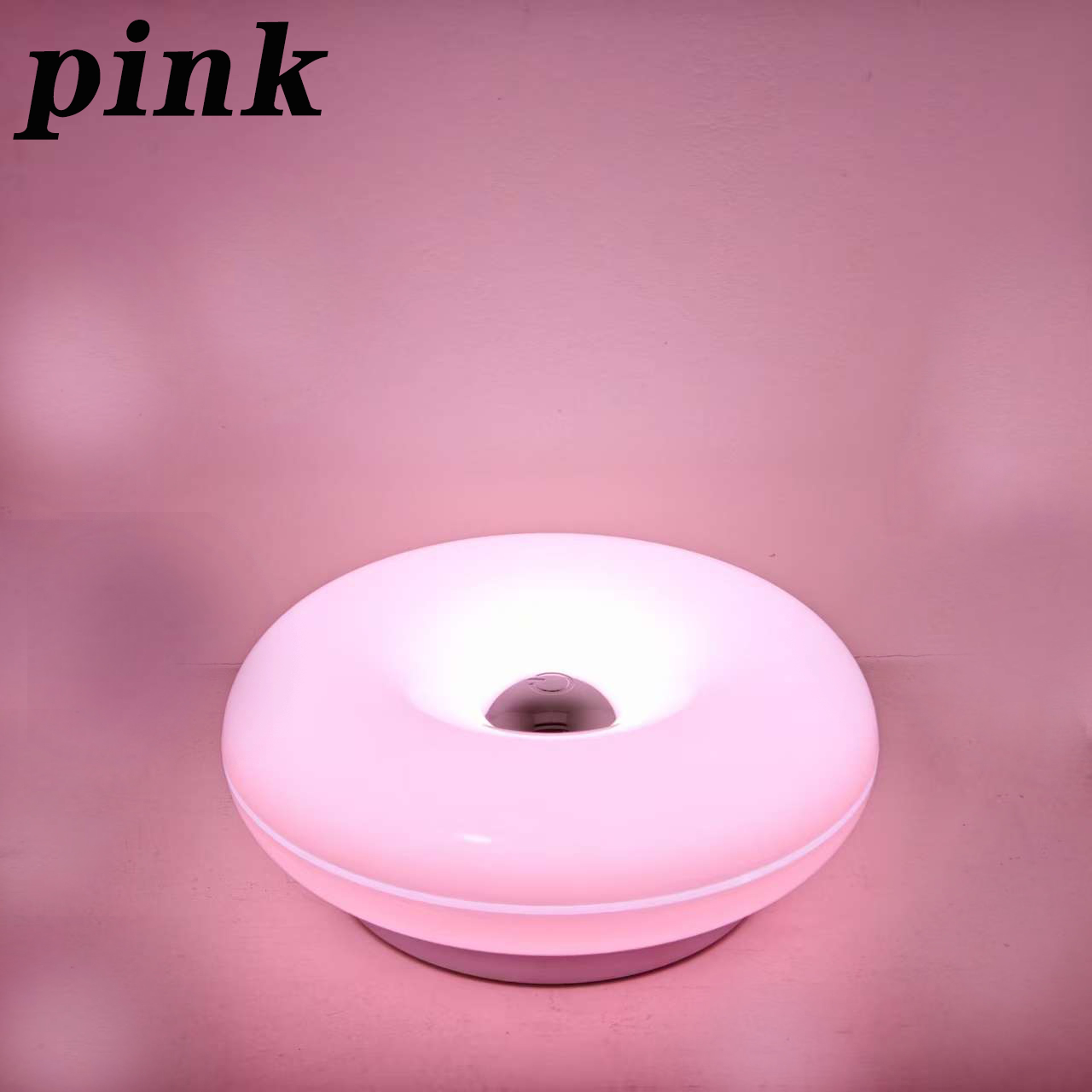 Donut LED Table Lamp Portable Rechargeable Ambient Light with Dimming and Color Modes – view 8