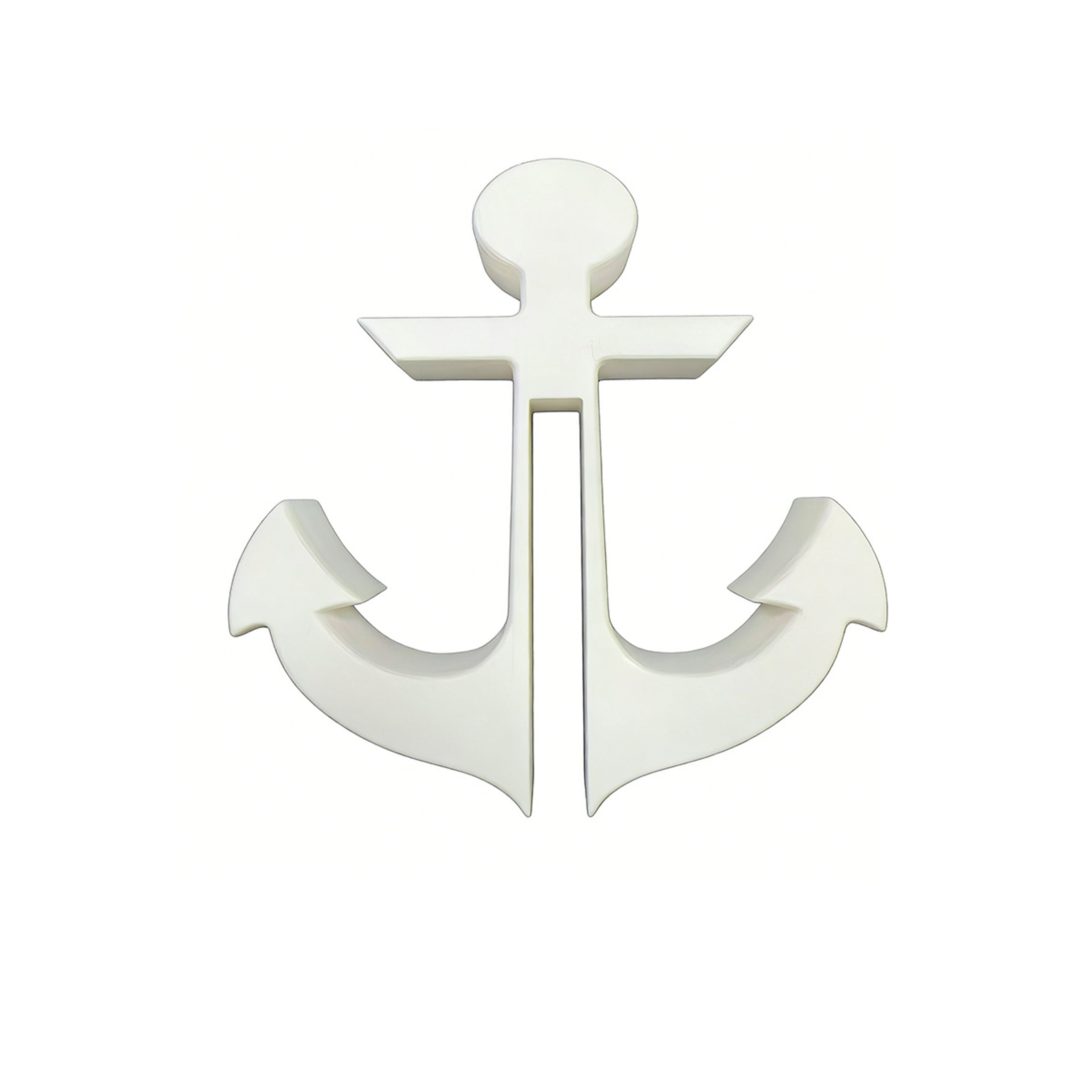 Anchor Shaped Bathroom Storage Hook Adhesive Free No Drill Wall Mounted Organizer – view 7