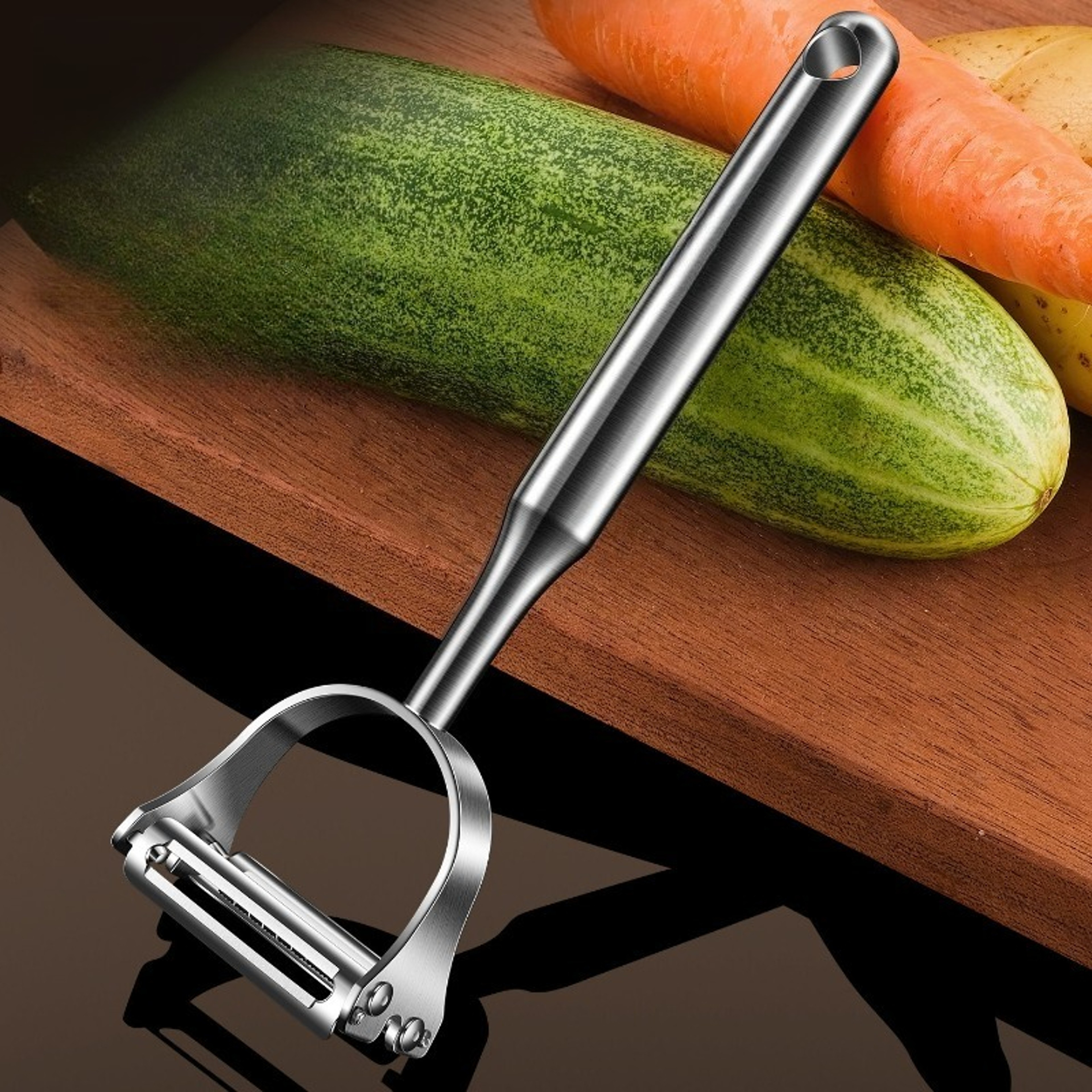 Stainless Steel Peeler Double Blade Vegetable Peeler Kitchen Tool – view 2