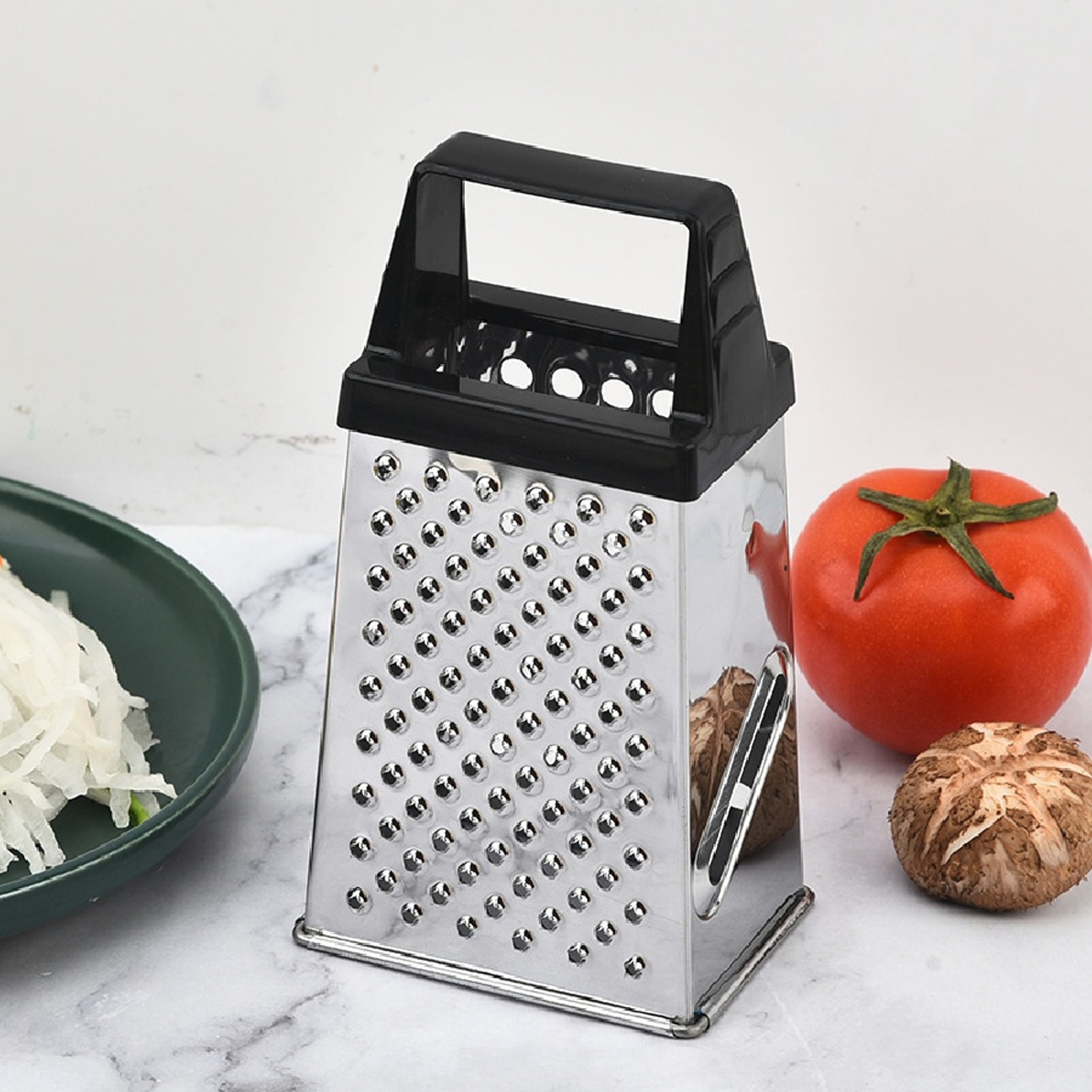 Stainless Steel Grater Sided Multifunction Vegetable Slicer Kitchen Tool – view 2
