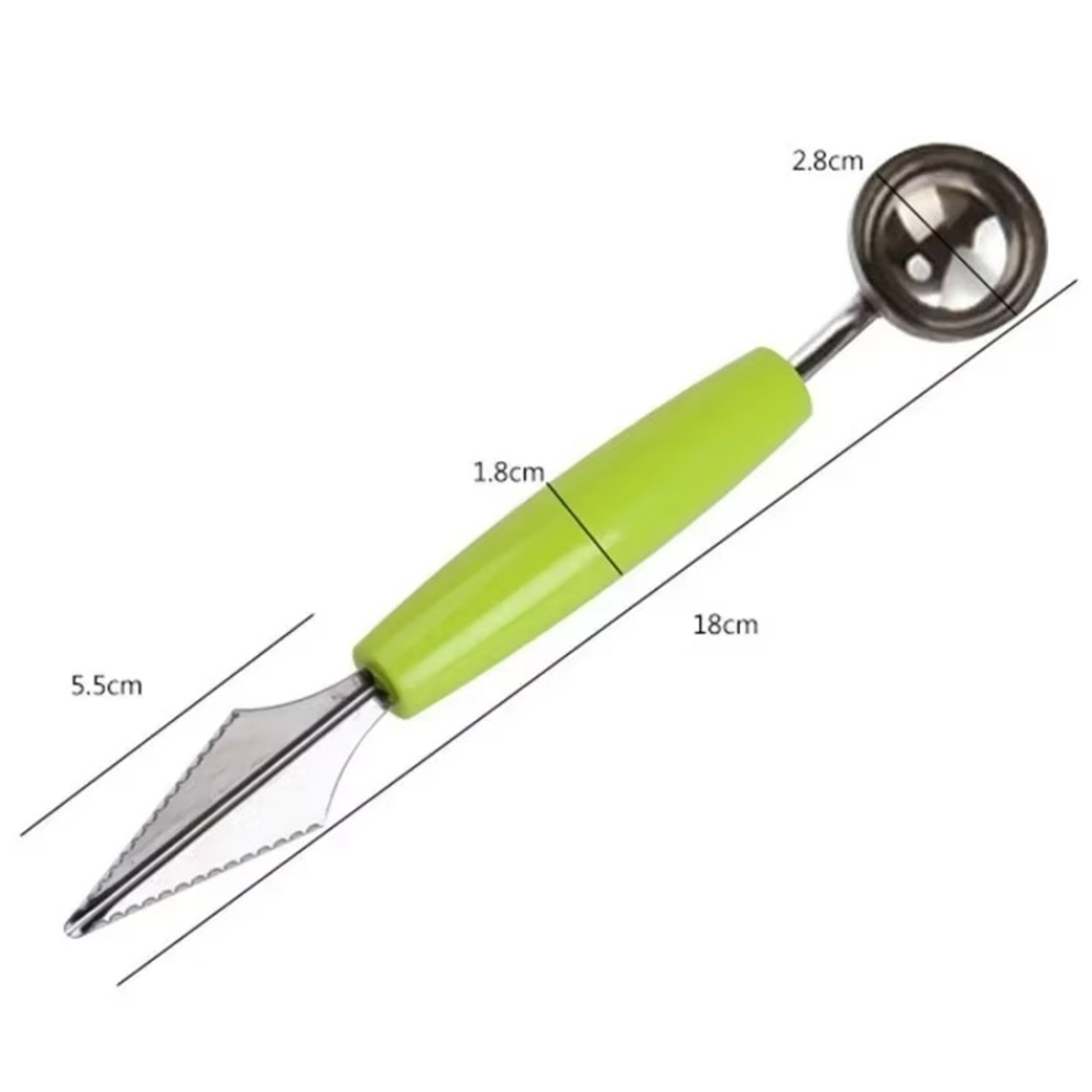 Multifunctional Fruit Slicer Vegetable Cutter and Melon Baller Kitchen Tool – view 6