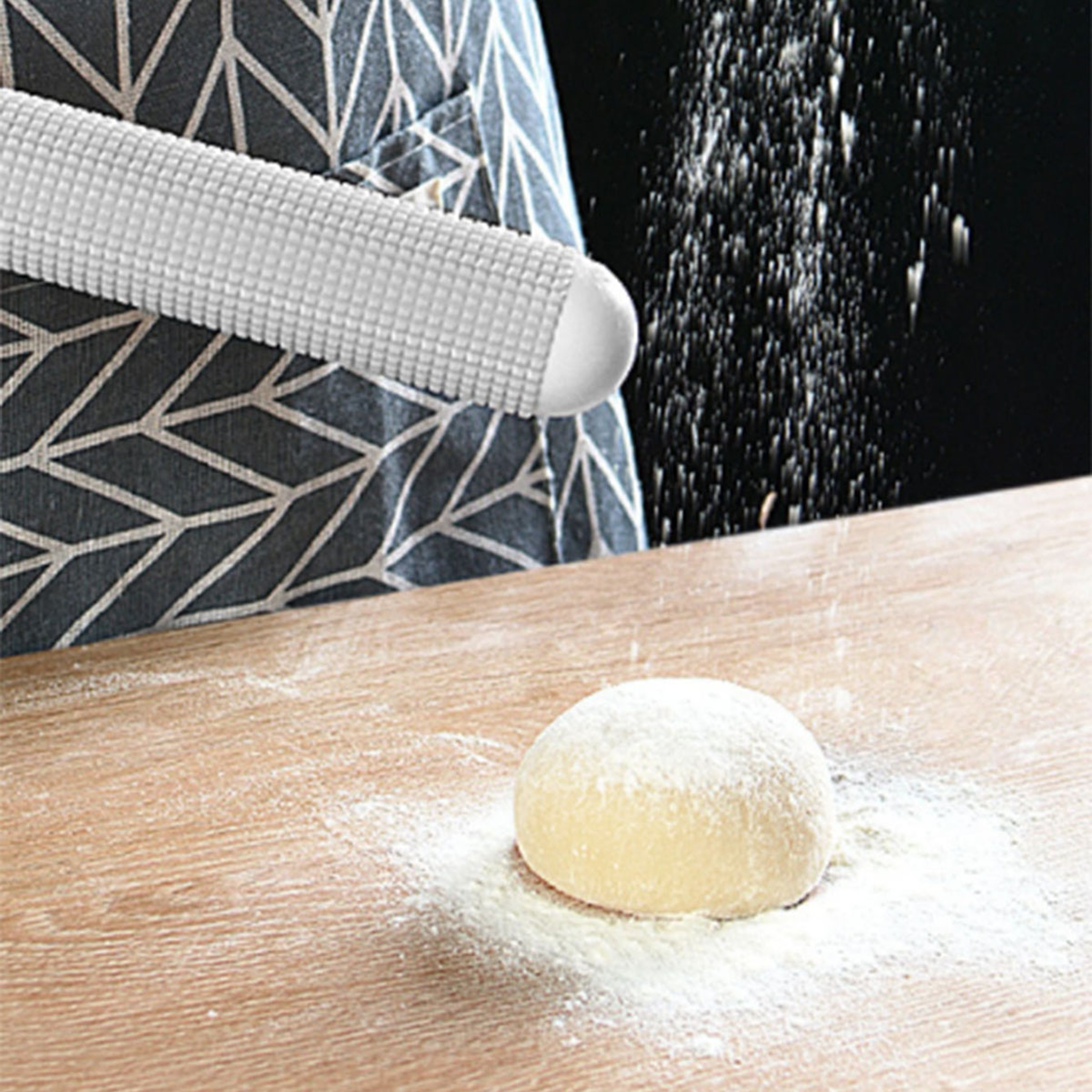 Non Stick Rolling Pin for Baking Dumpling Dough and Bread Making – view 4