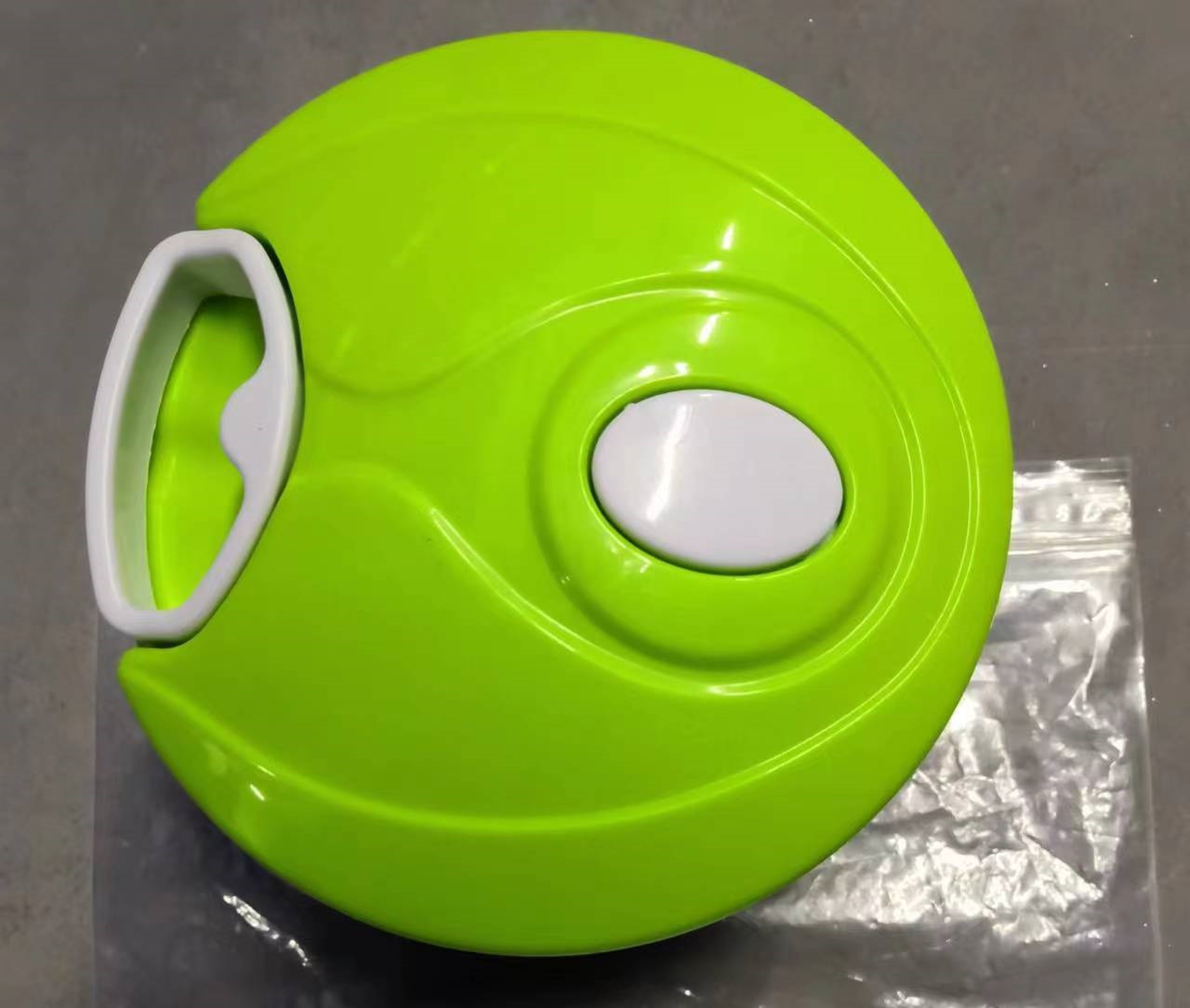 Manual Food Chopper Vegetable Cutter Hand Pull Kitchen Processor Green 5