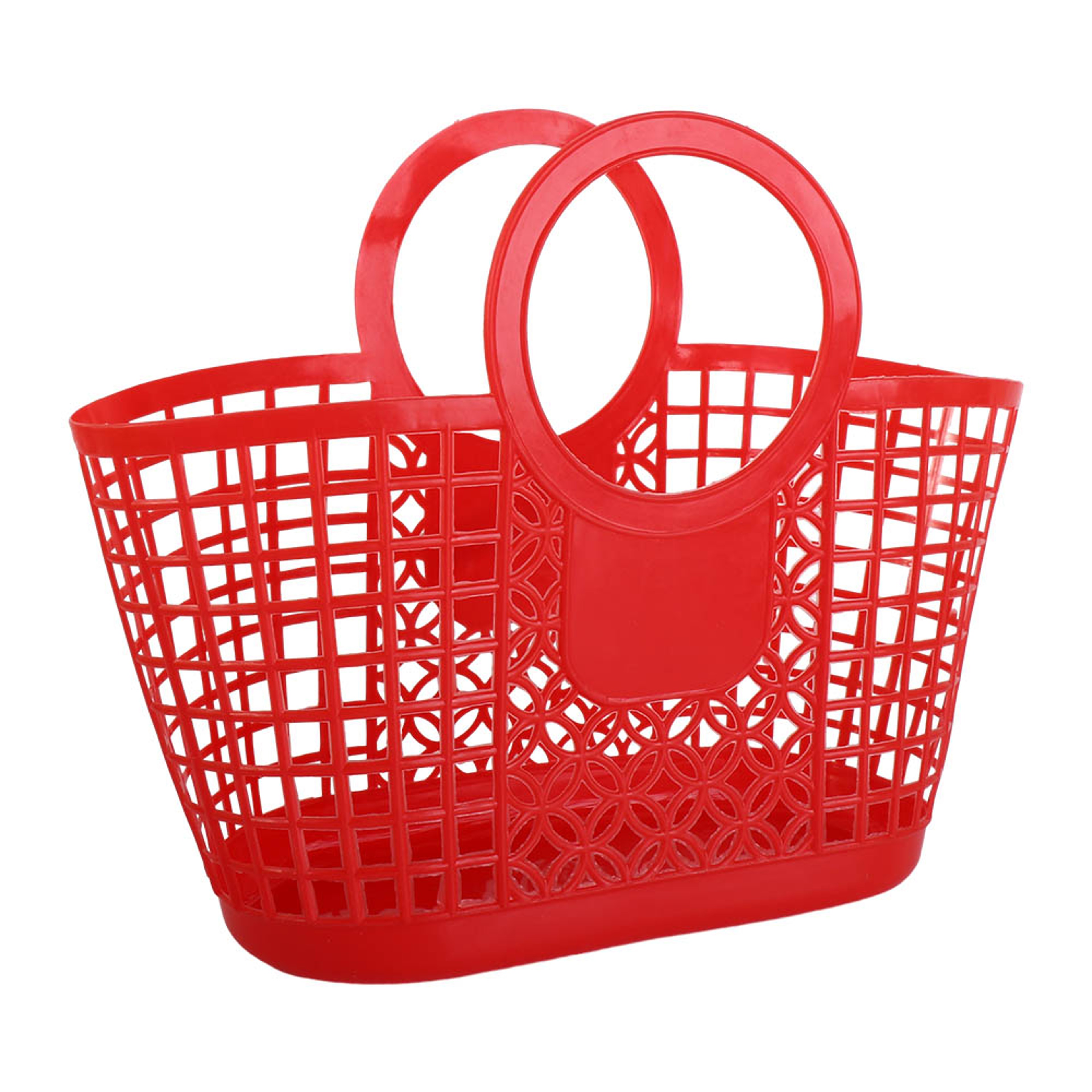 Multifunctional Plastic Storage Basket Portable Kitchen Shower And Toy Organizer 3