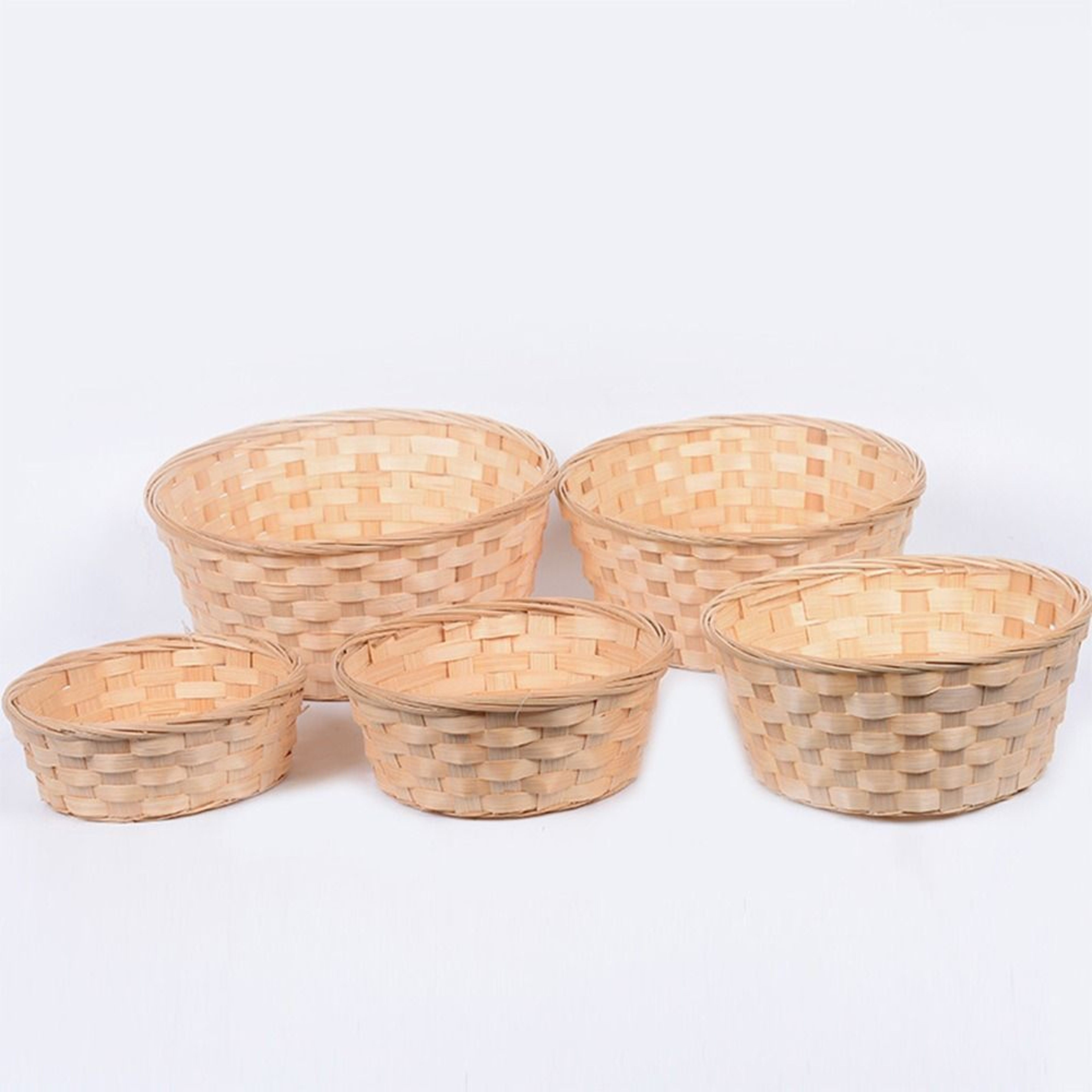 Handwoven Rattan Storage Basket For Fruit Bread And Home Decor 3