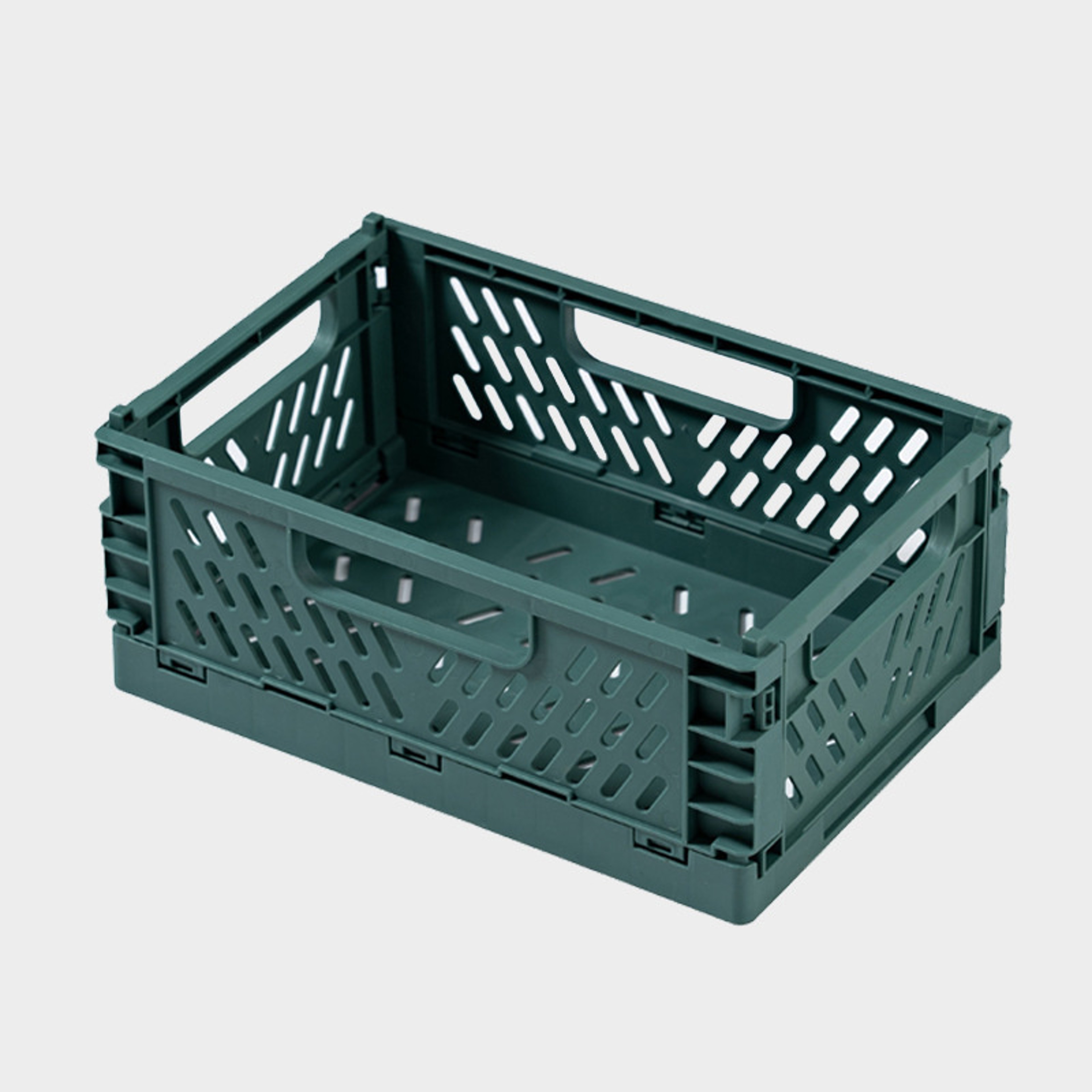 Space Saving Foldable Storage Basket With Handles For Kitchen Pantry And Bathroom 6
