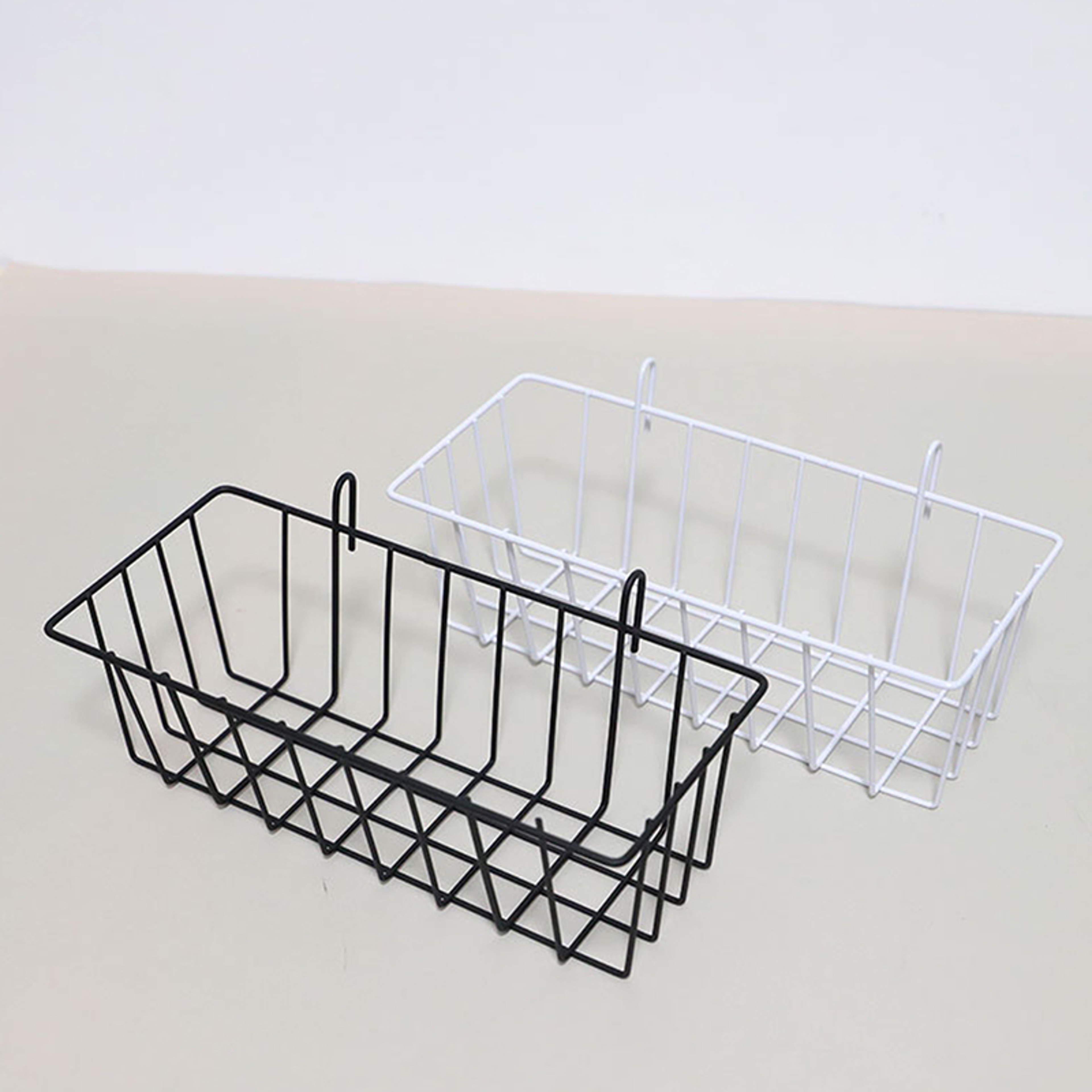 Metal Wall Hanging Basket And Wall Mounted Planter For Plants Storage And Home Decor 2