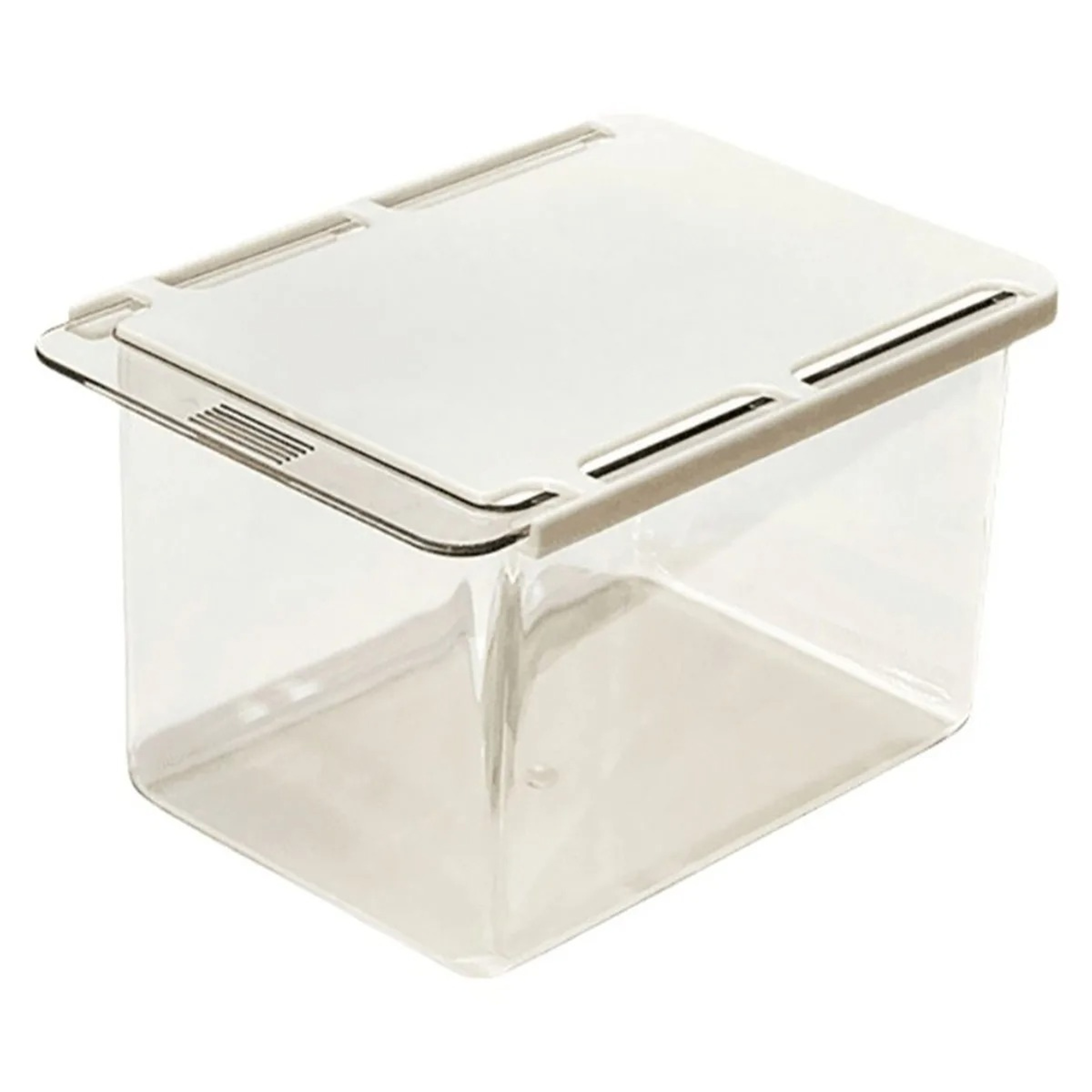 Transparent Pull Out Bathroom Organizer Drawer Makeup Storage Cabinet Rack 0
