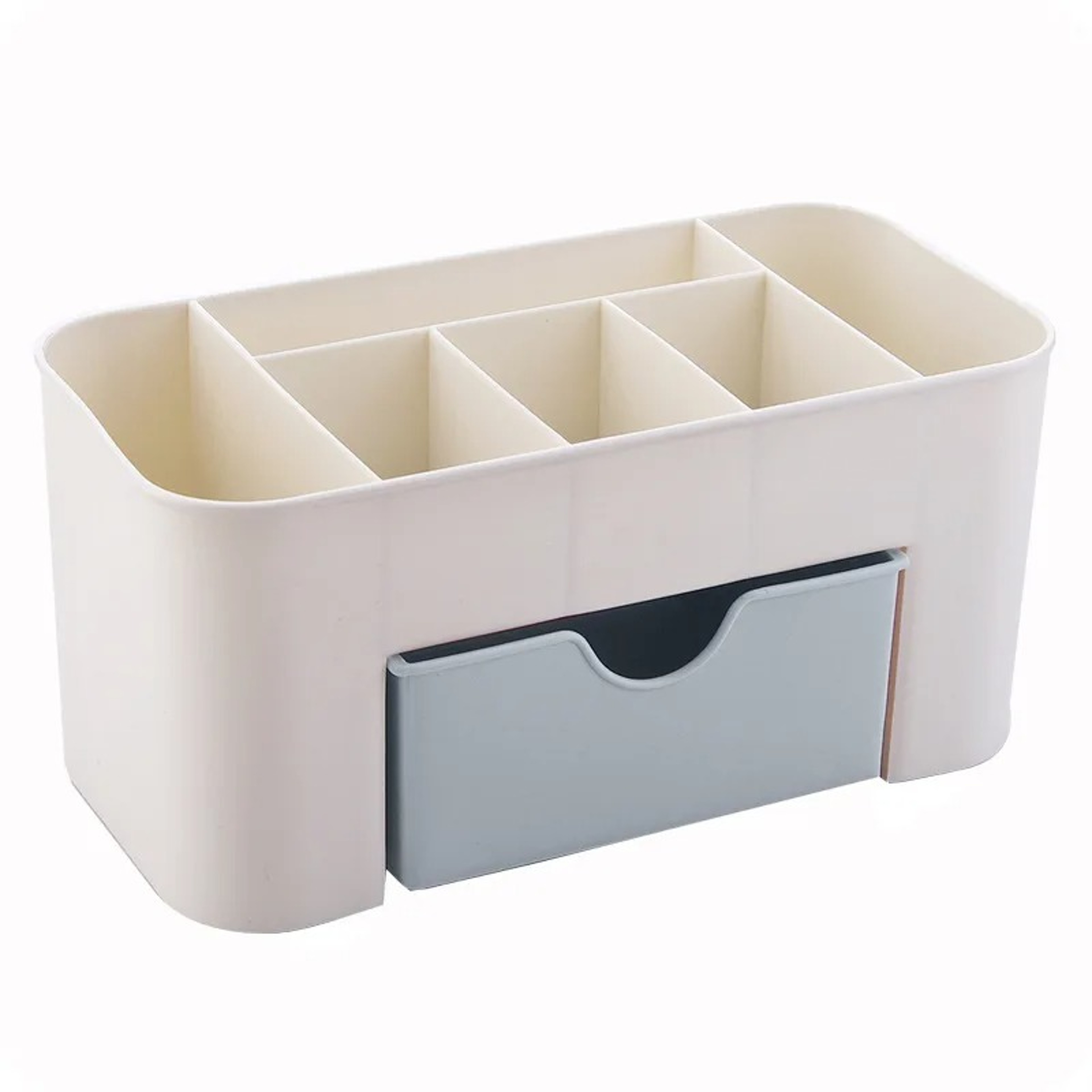 Nail Art Organizer Box Clear Gel Polish Storage Cotton Pad Holder 4