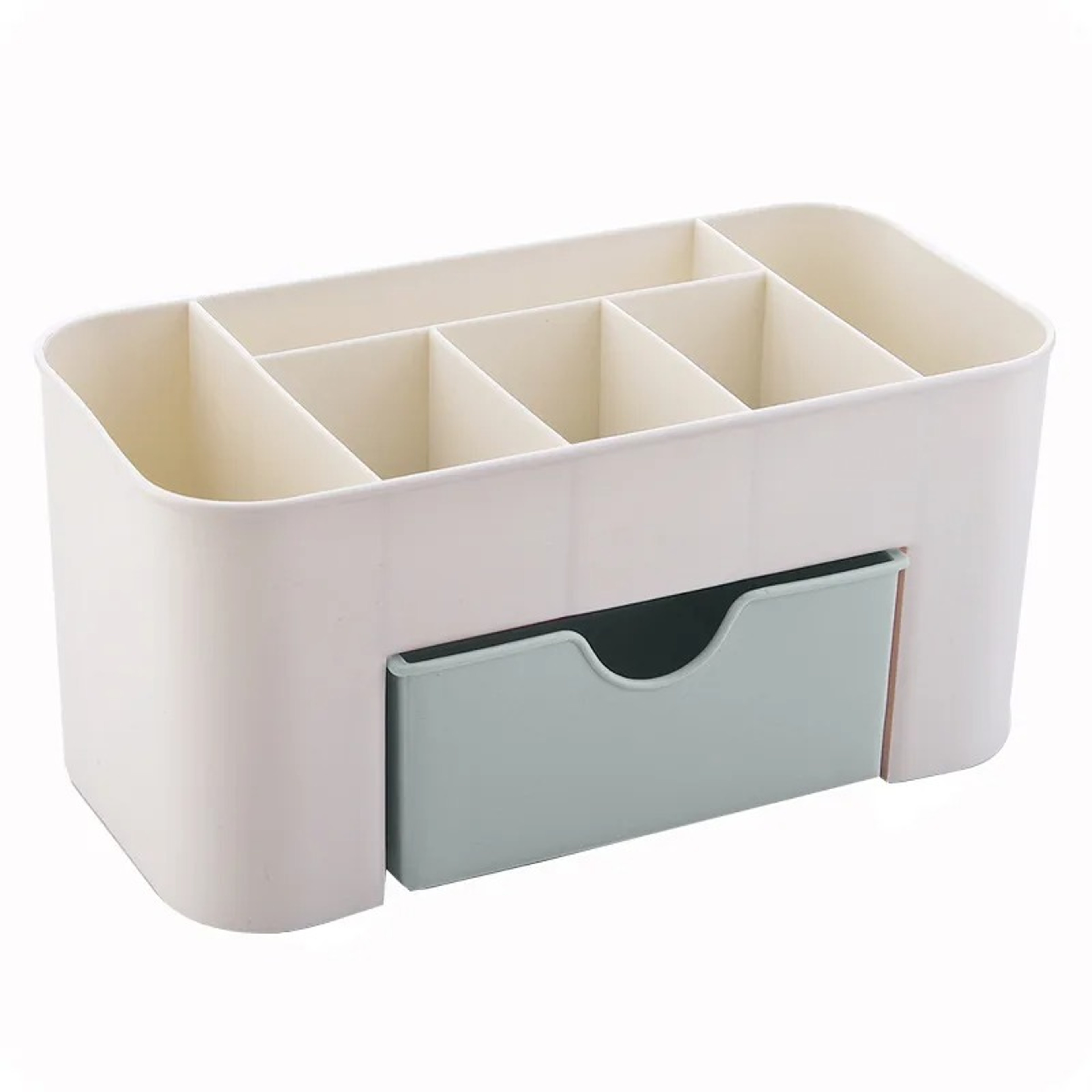 Nail Art Organizer Box Clear Gel Polish Storage Cotton Pad Holder 8