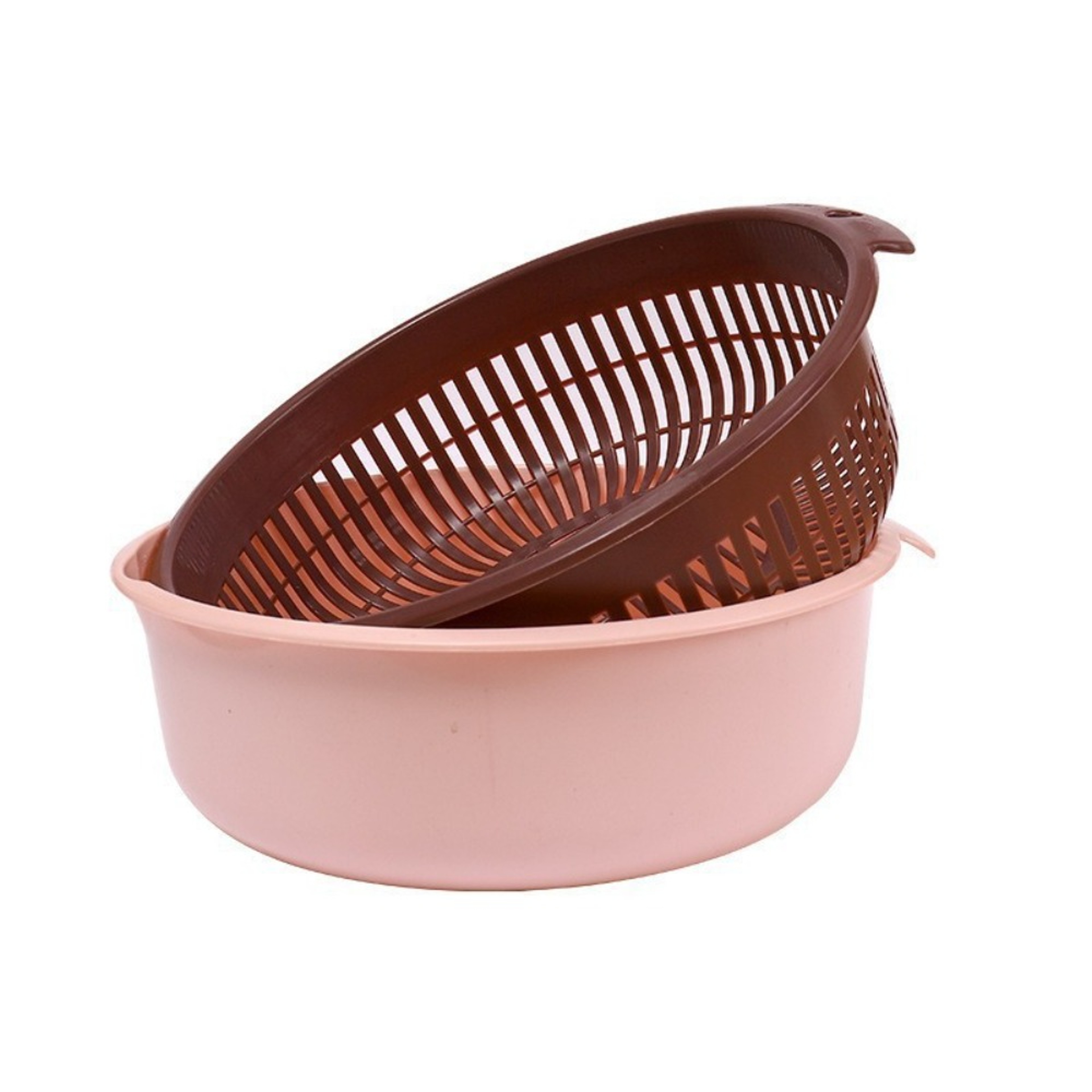 Kitchen Drain Basket Double Layer Vegetable Washing Basket and Sink Organizer – view 5