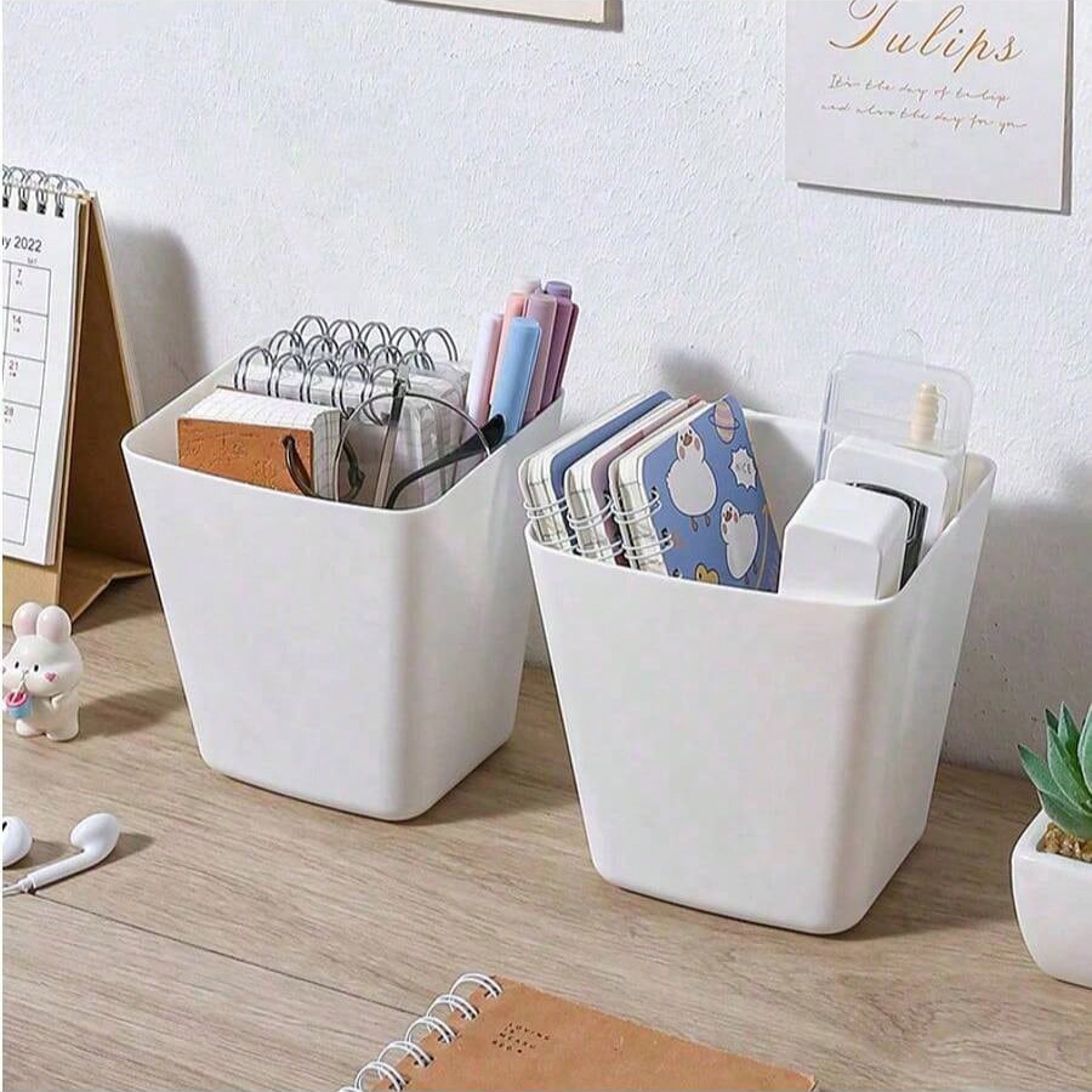 Multi Purpose Hanging Storage Basket For Bedside Desk Bathroom And Dorm Organization 2