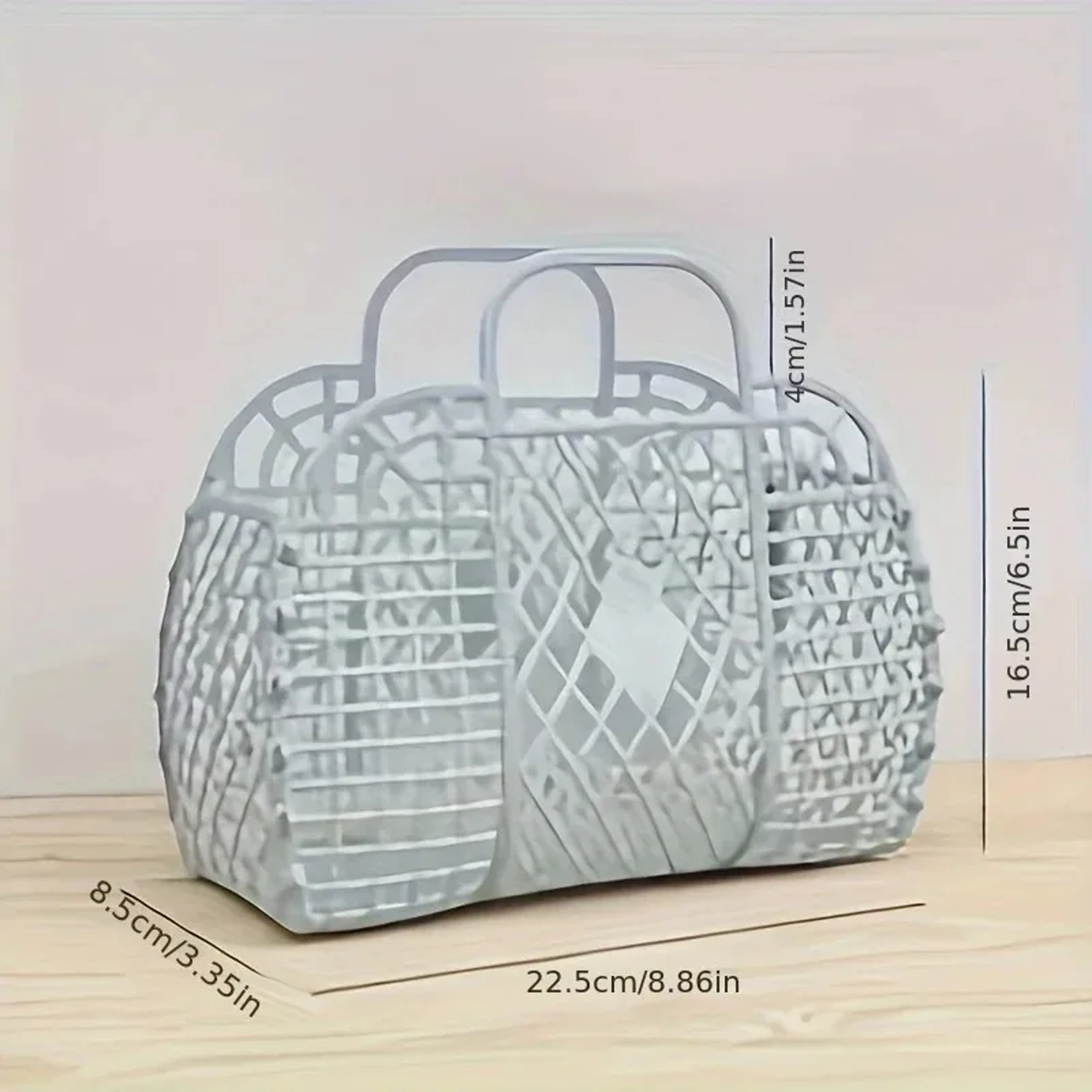 Foldable Storage Basket with Large Capacity Vegetable Basket for Kitchen Organization – view 5