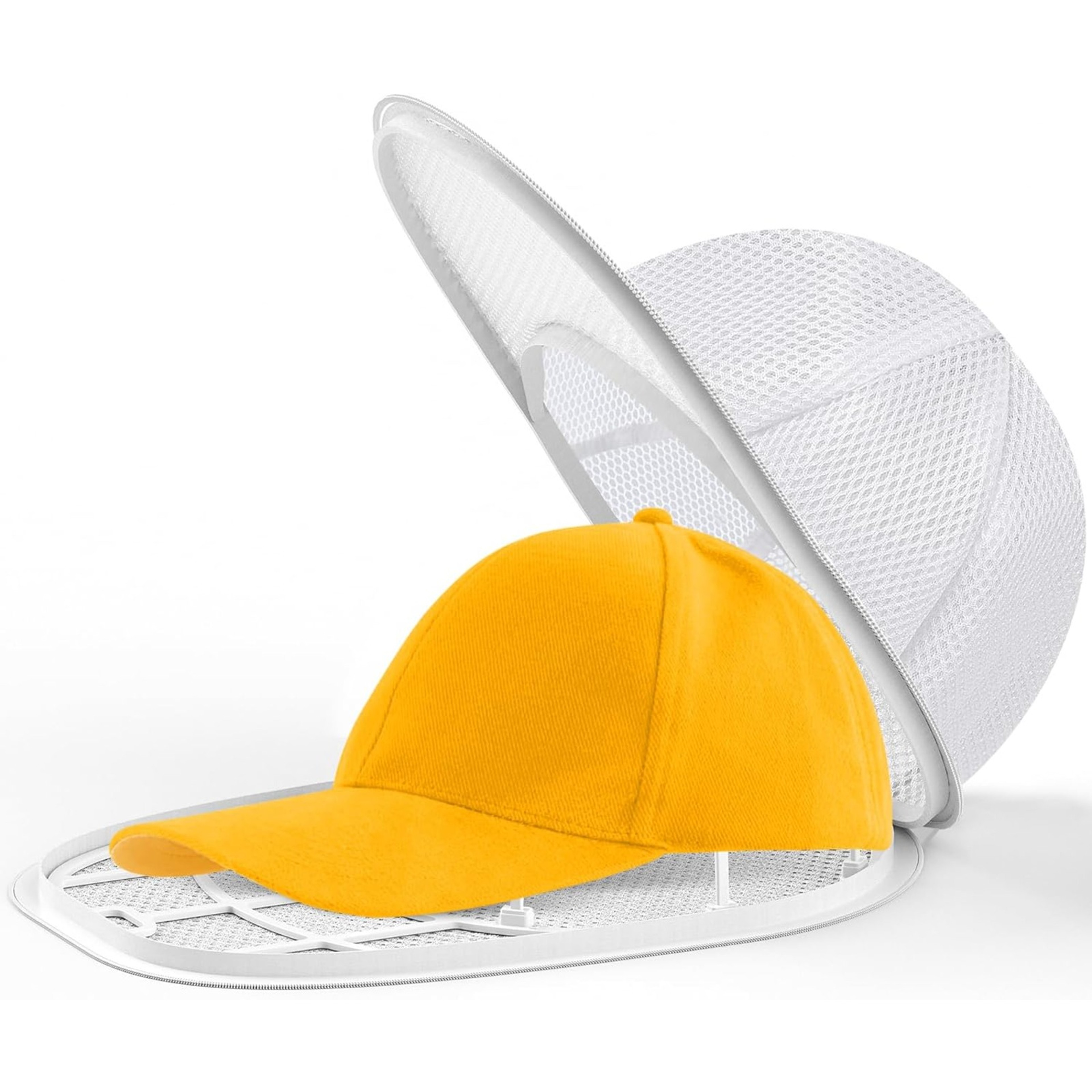 Baseball Cap Washer Hat Cleaning Cage Protector for Washing Machine – view 1