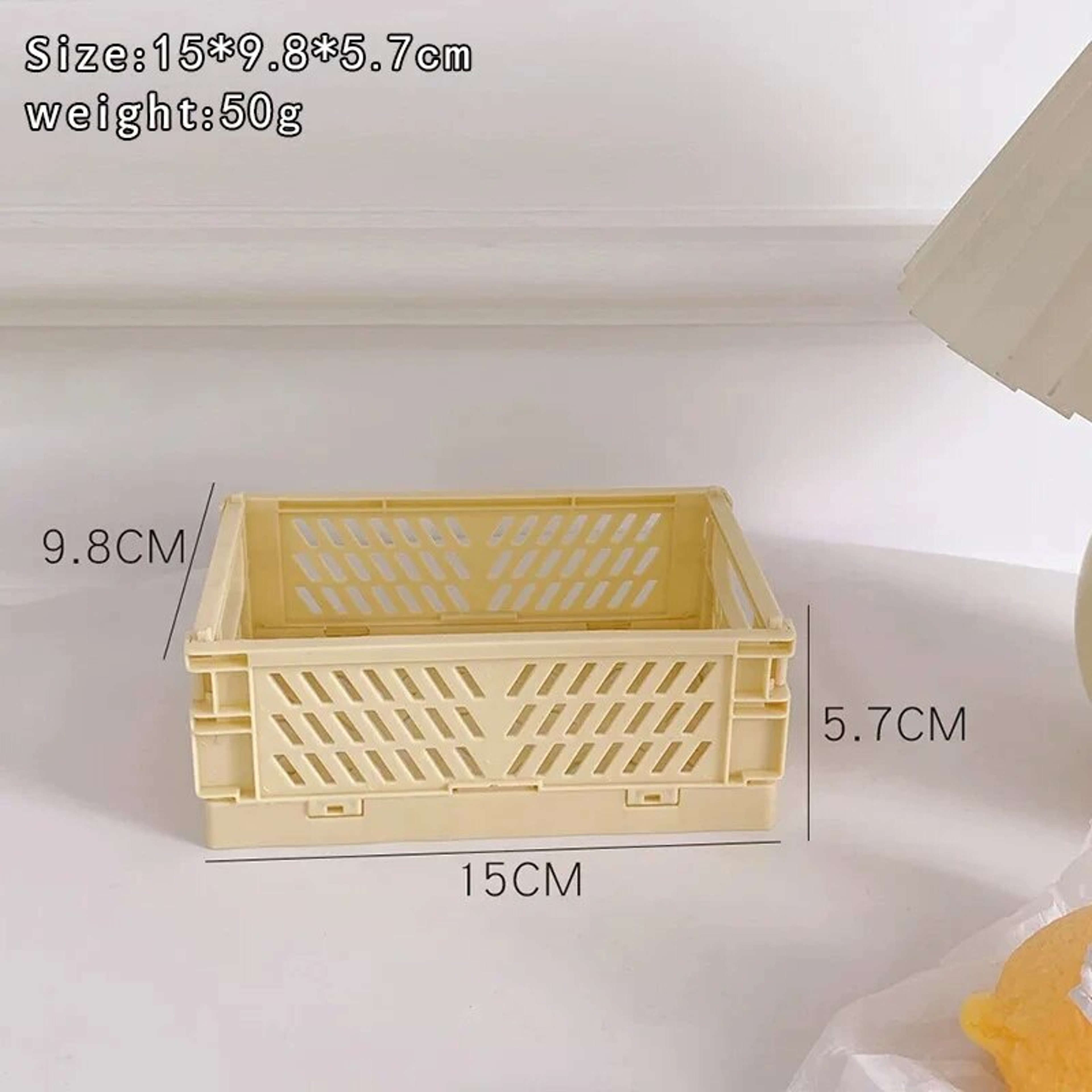 Foldable Desktop Storage Basket Organizer Multi Color Stationery Holder for Home Office School – view 11