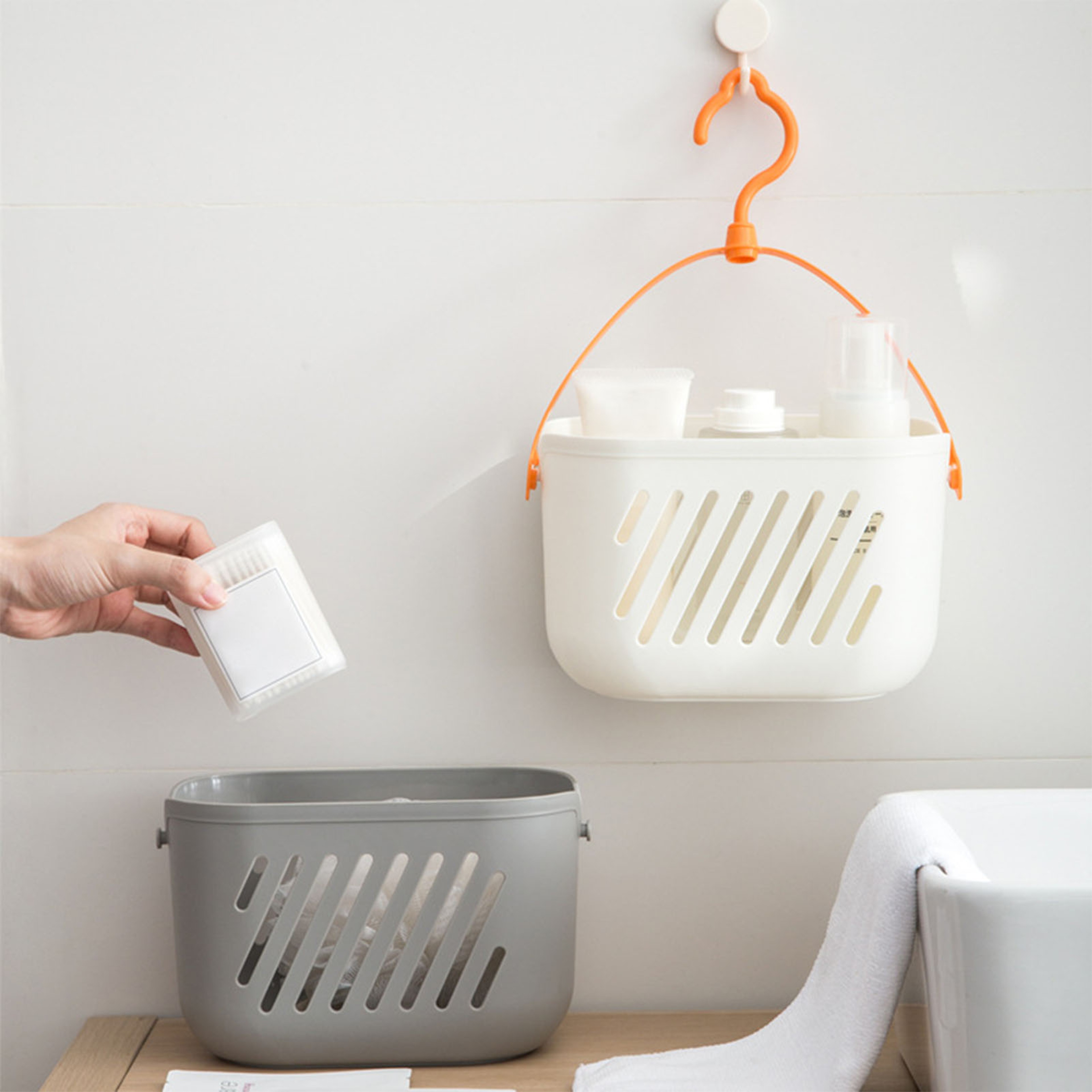 Space Smart Hanging Shower Caddy and Storage Basket – view 1