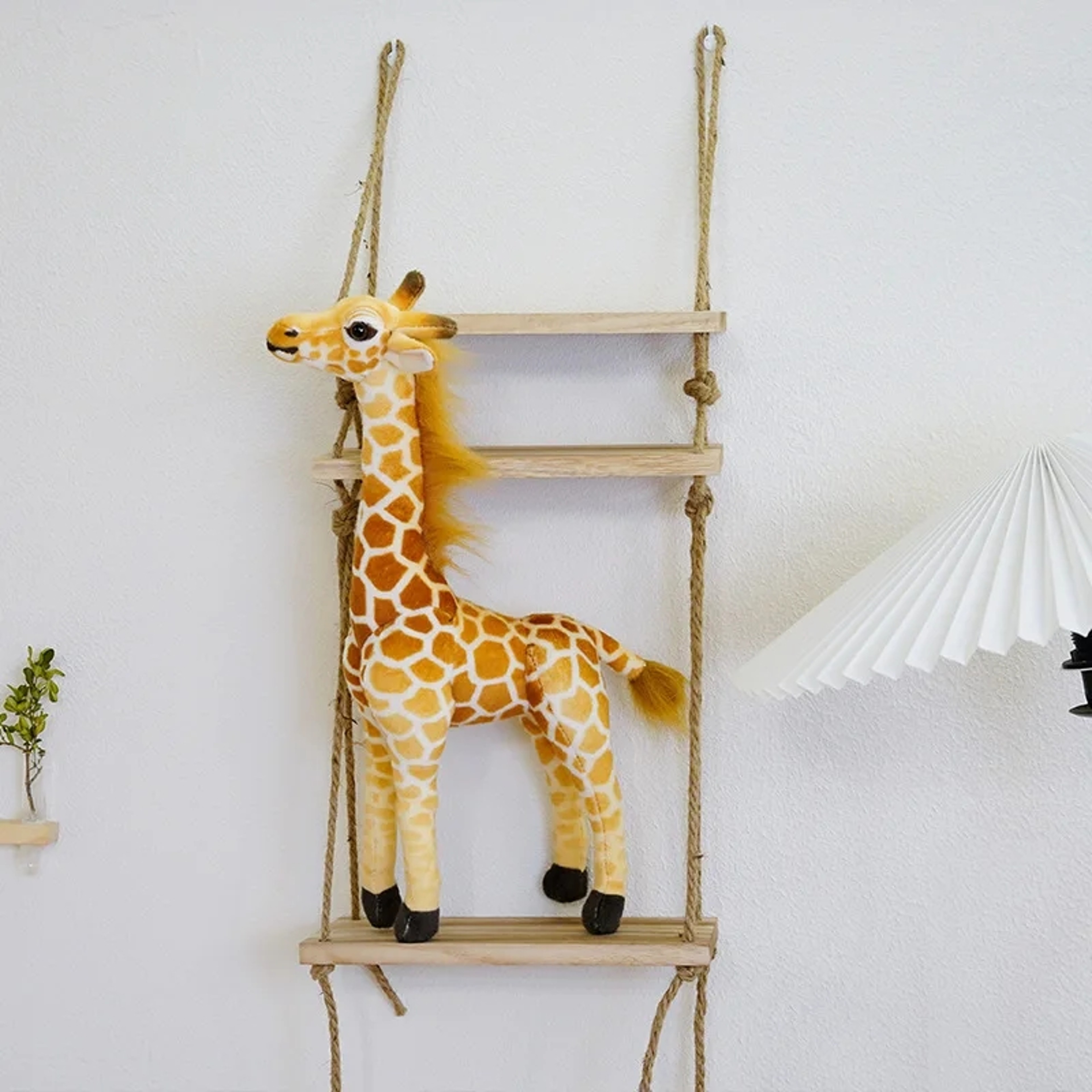 Realistic Giraffe Plush Toy Soft Stuffed Animal Gift for Kids Bedroom Decor – view 1