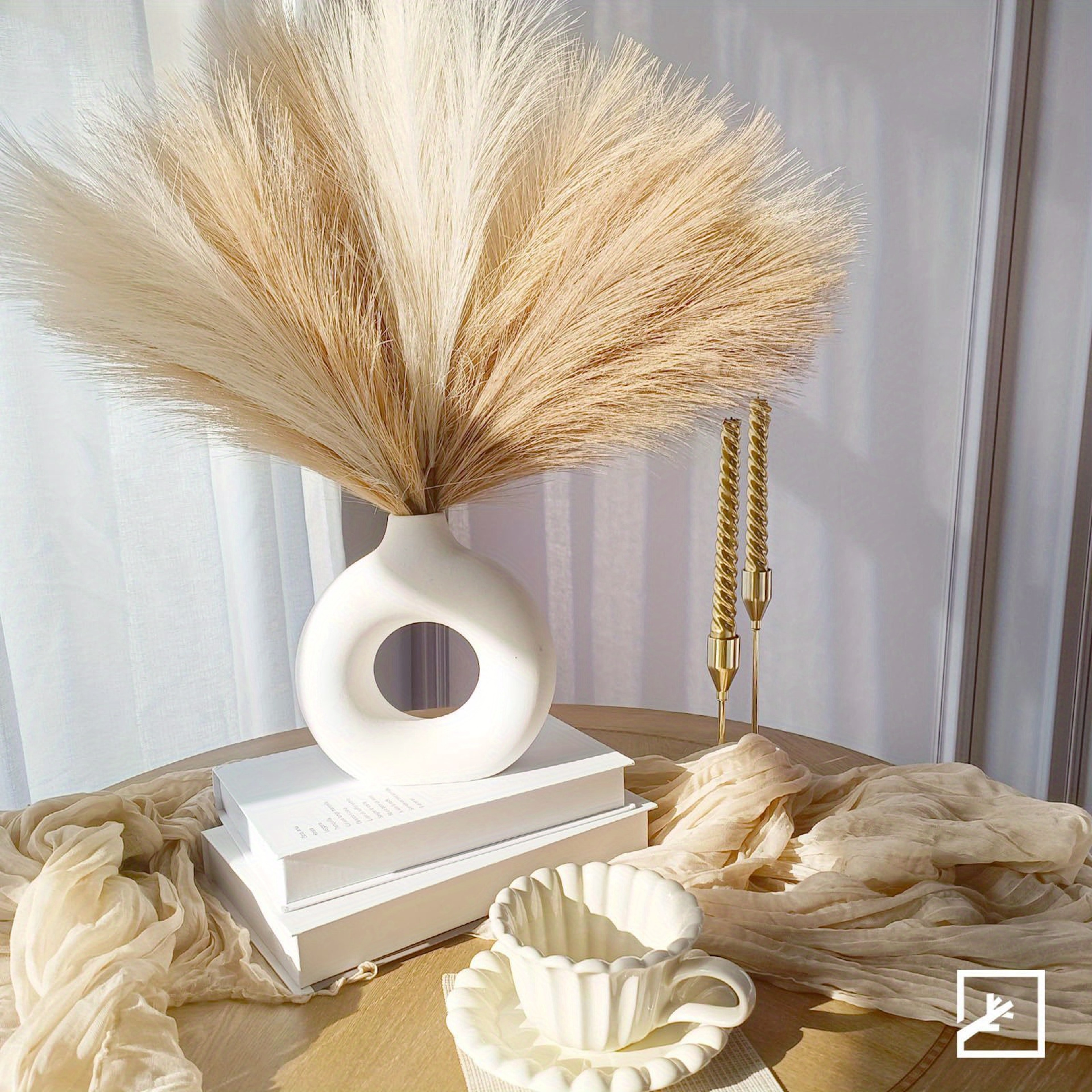 Artificial Pampas Grass Decor For Boho Home And Wedding Styling 2