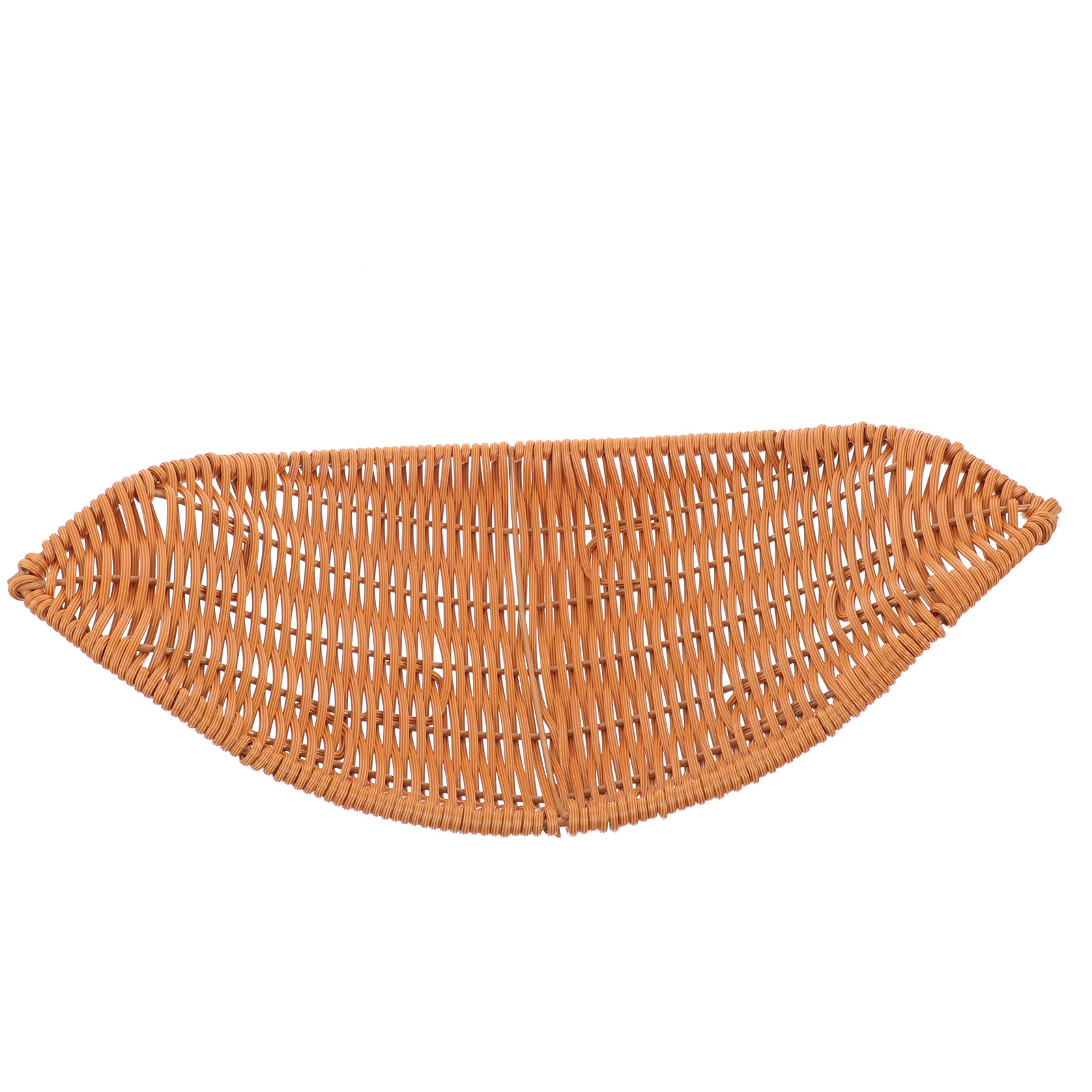 Woven Storage Basket Small Rattan Style Organizer For Home Desk Bathroom Decor 0