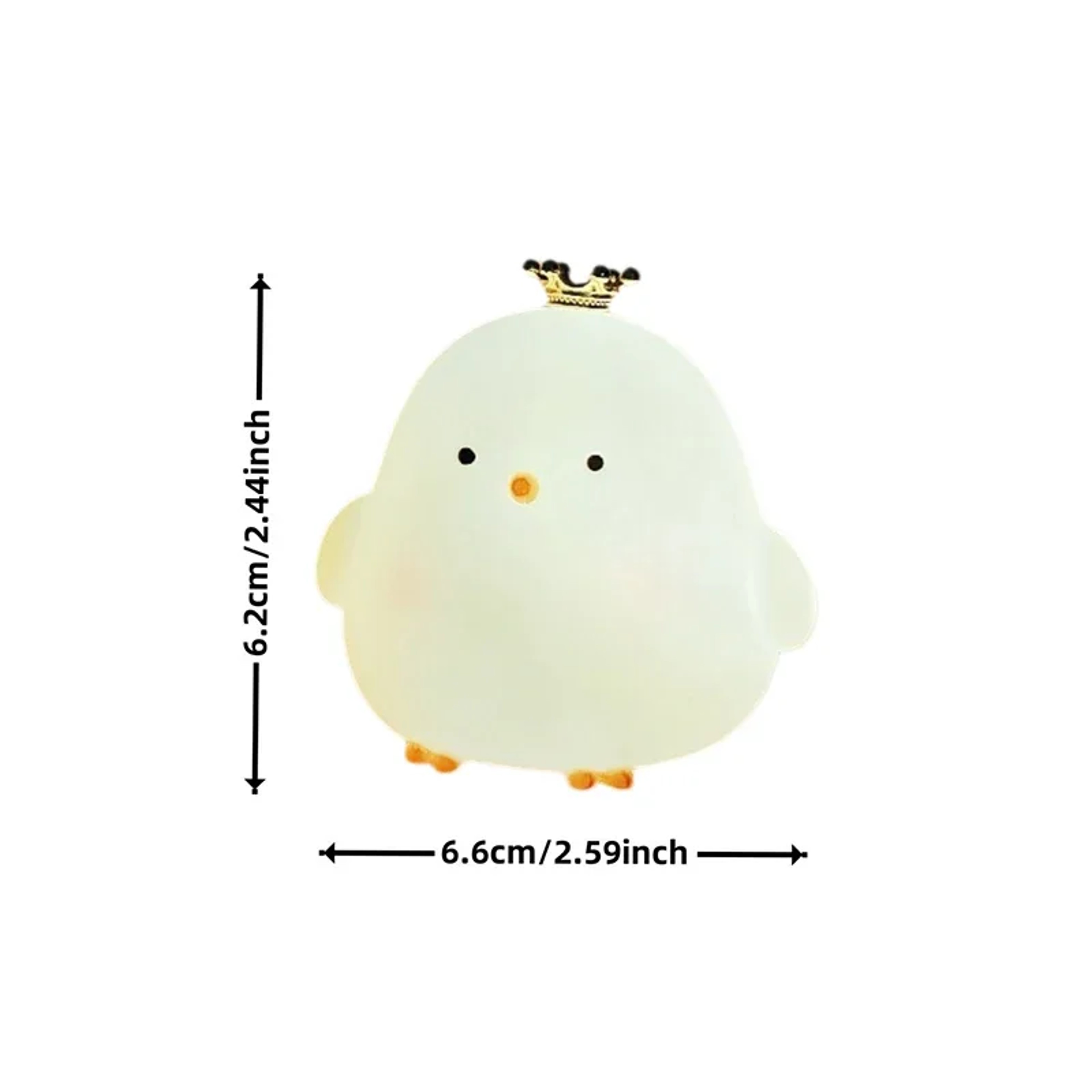 Cute Cartoon Duck Chicken LED Night Light for Baby Kids Bedroom Soft Glow Decorative Lamp – view 9