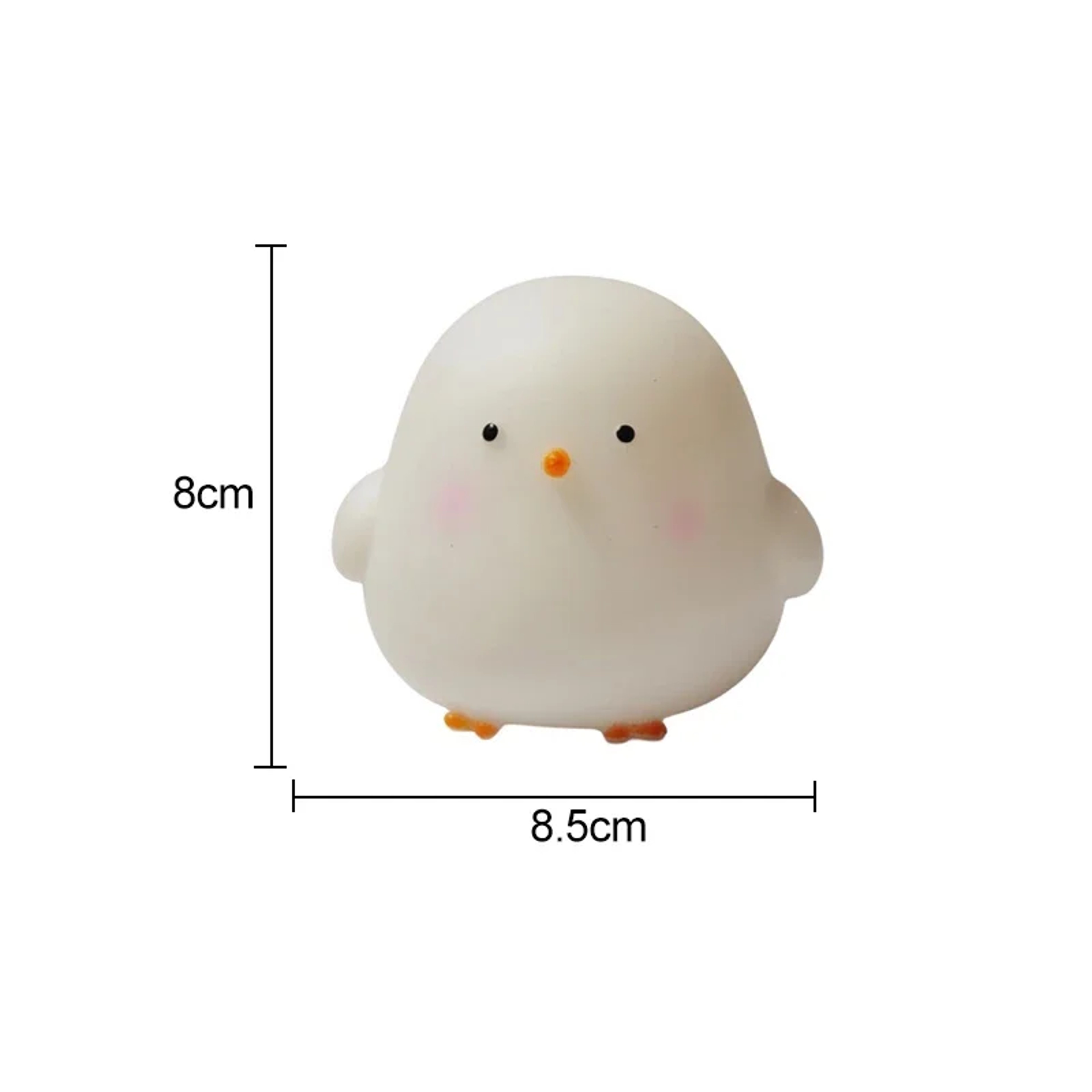 Cute Cartoon Duck Chicken LED Night Light for Baby Kids Bedroom Soft Glow Decorative Lamp – view 10