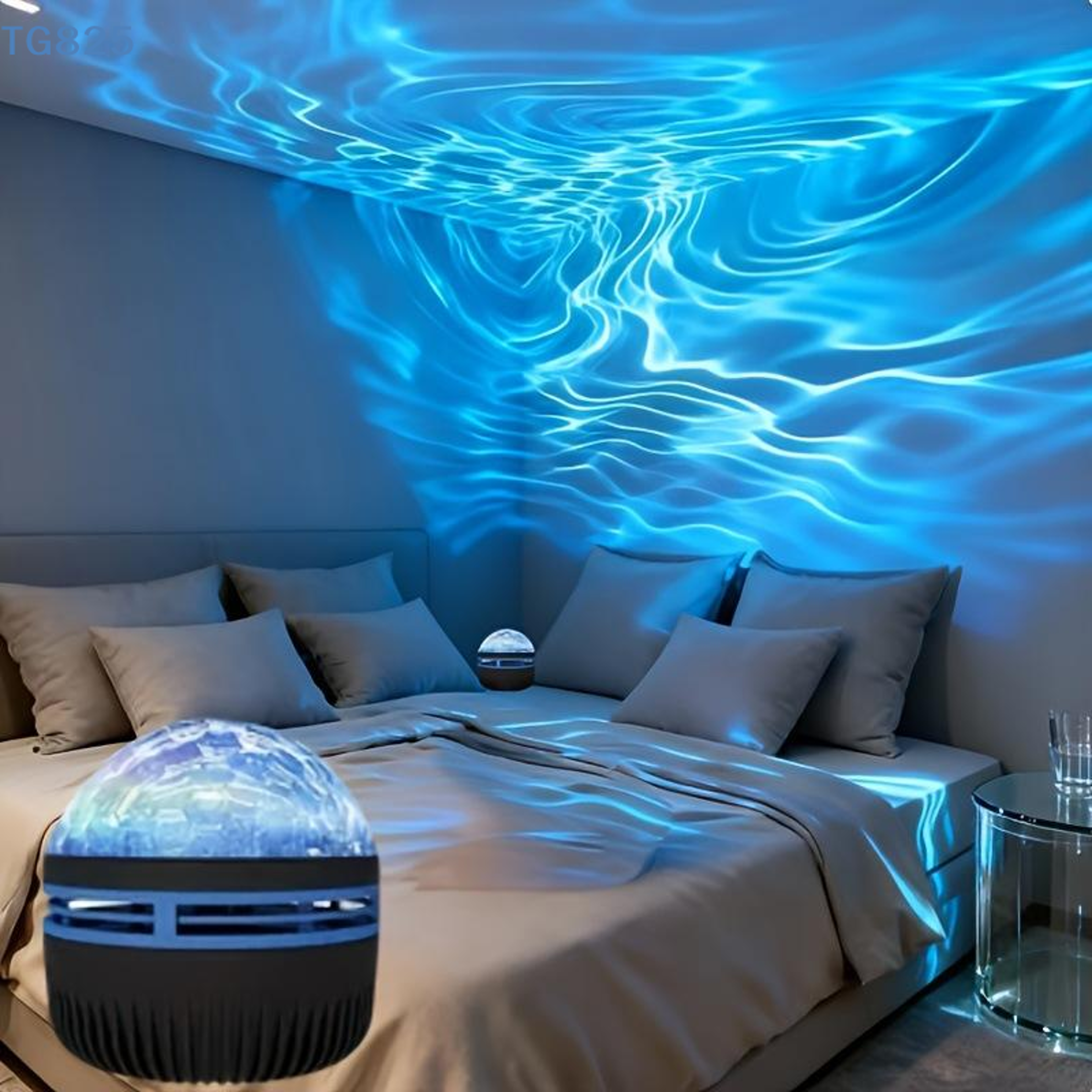 USB Star Projector Night Light RGB LED Galaxy Lamp With Remote Control – view 1