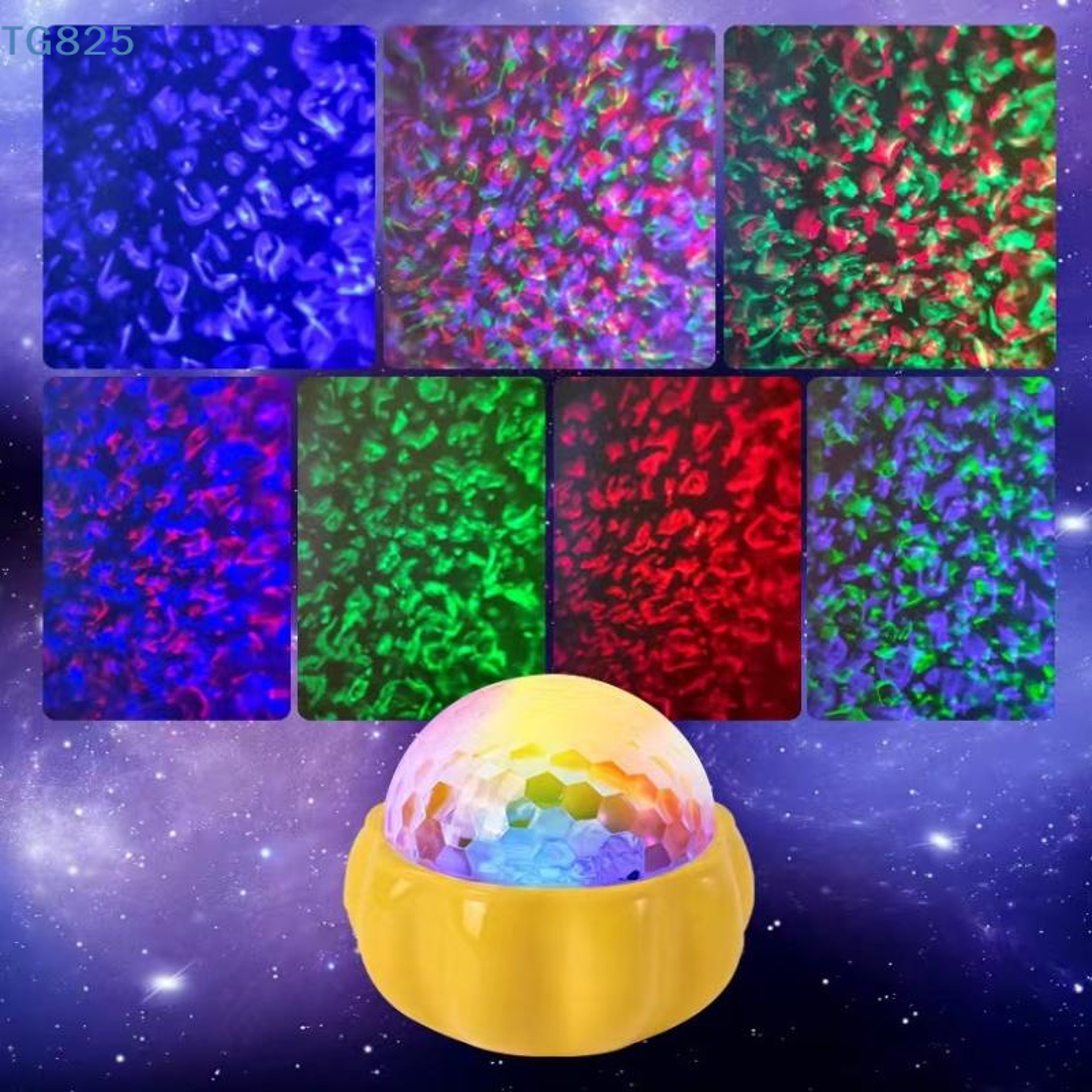 USB Star Projector Night Light RGB LED Galaxy Lamp With Remote Control – view 3