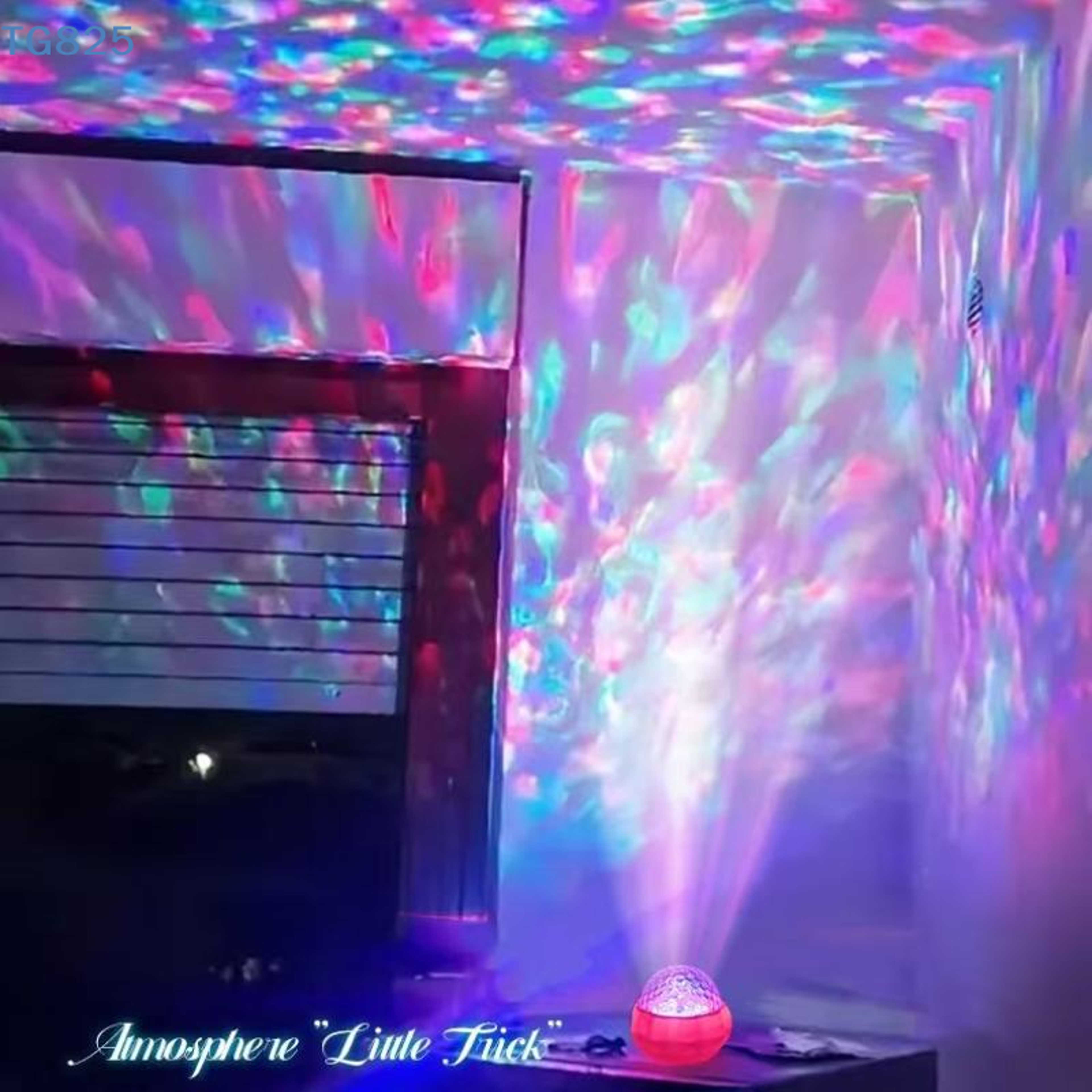 USB Star Projector Night Light RGB LED Galaxy Lamp With Remote Control – view 5