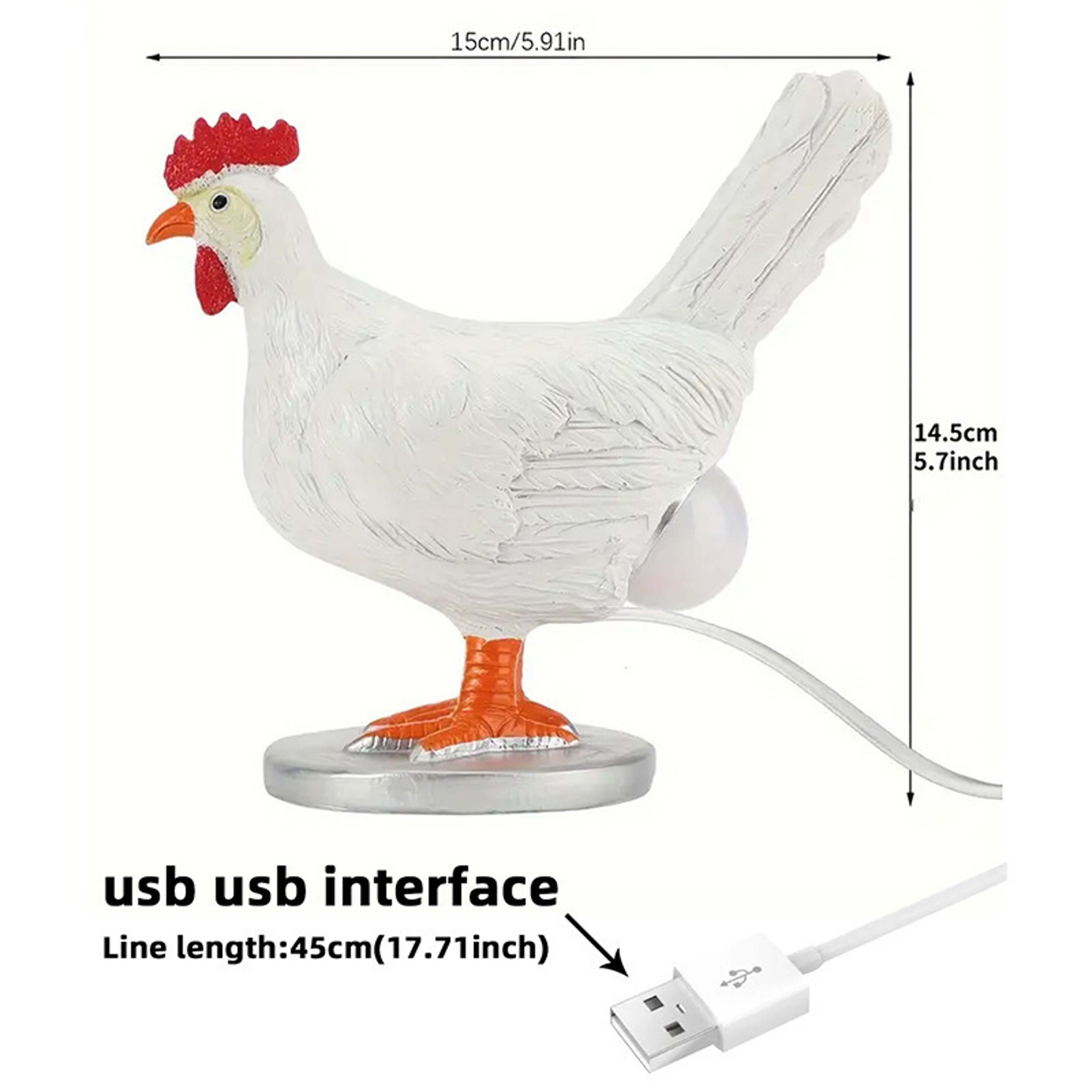 Cute Chick LED Night Light For Kids Easter Gift Home Decor 4