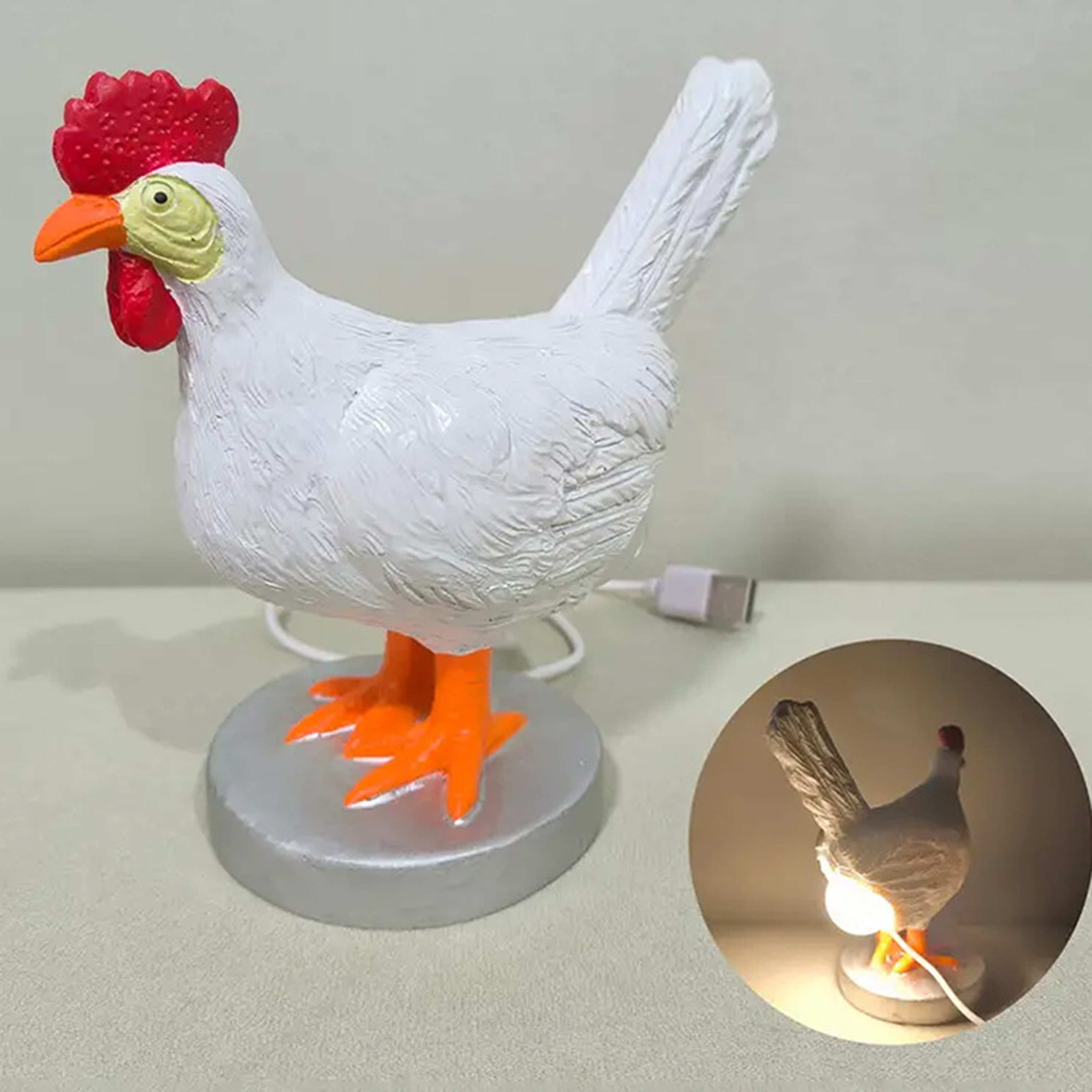 Cute Chick LED Night Light For Kids Easter Gift Home Decor 0