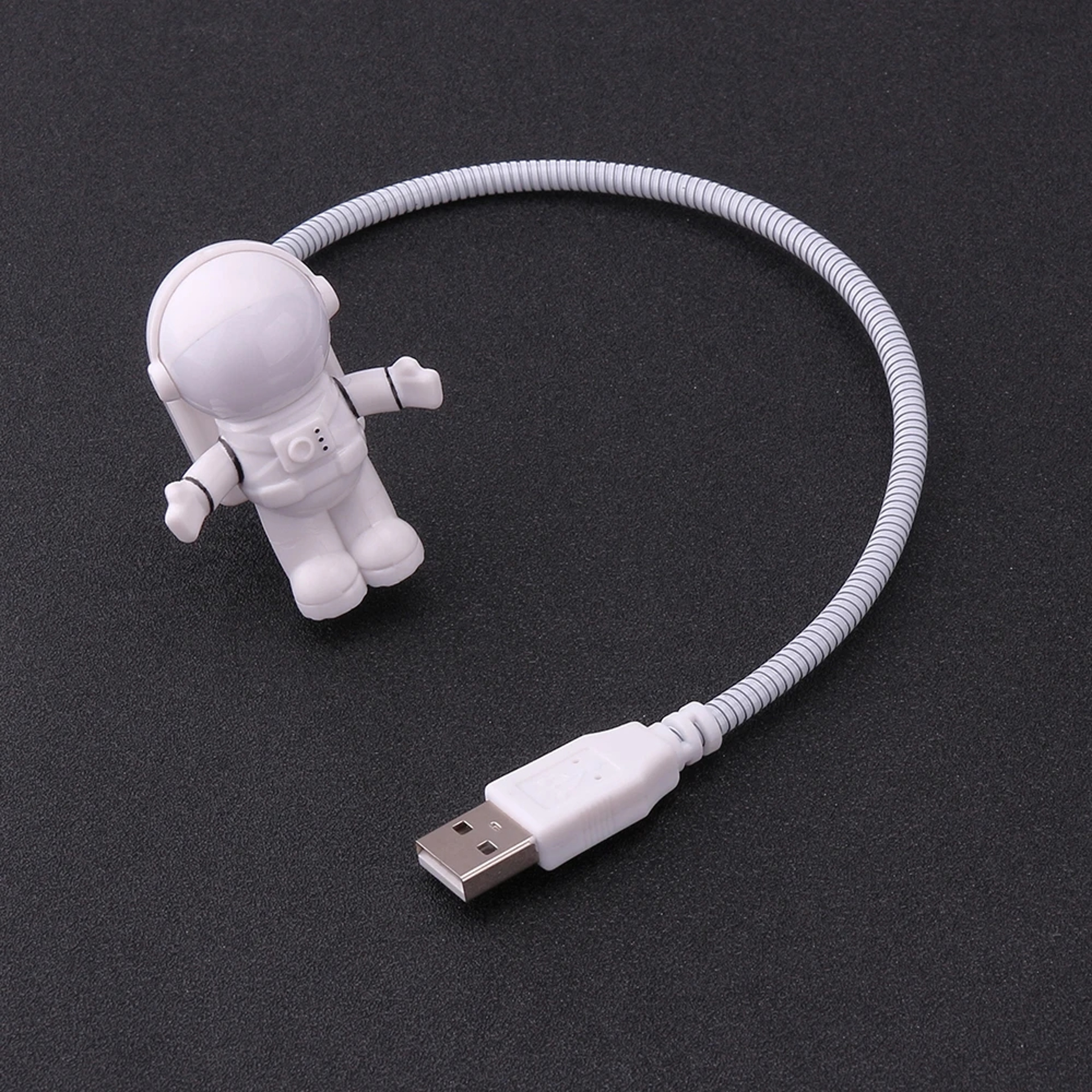 Astronaut USB Night Light Reading Lamp For Desk Laptop Keyboard 4