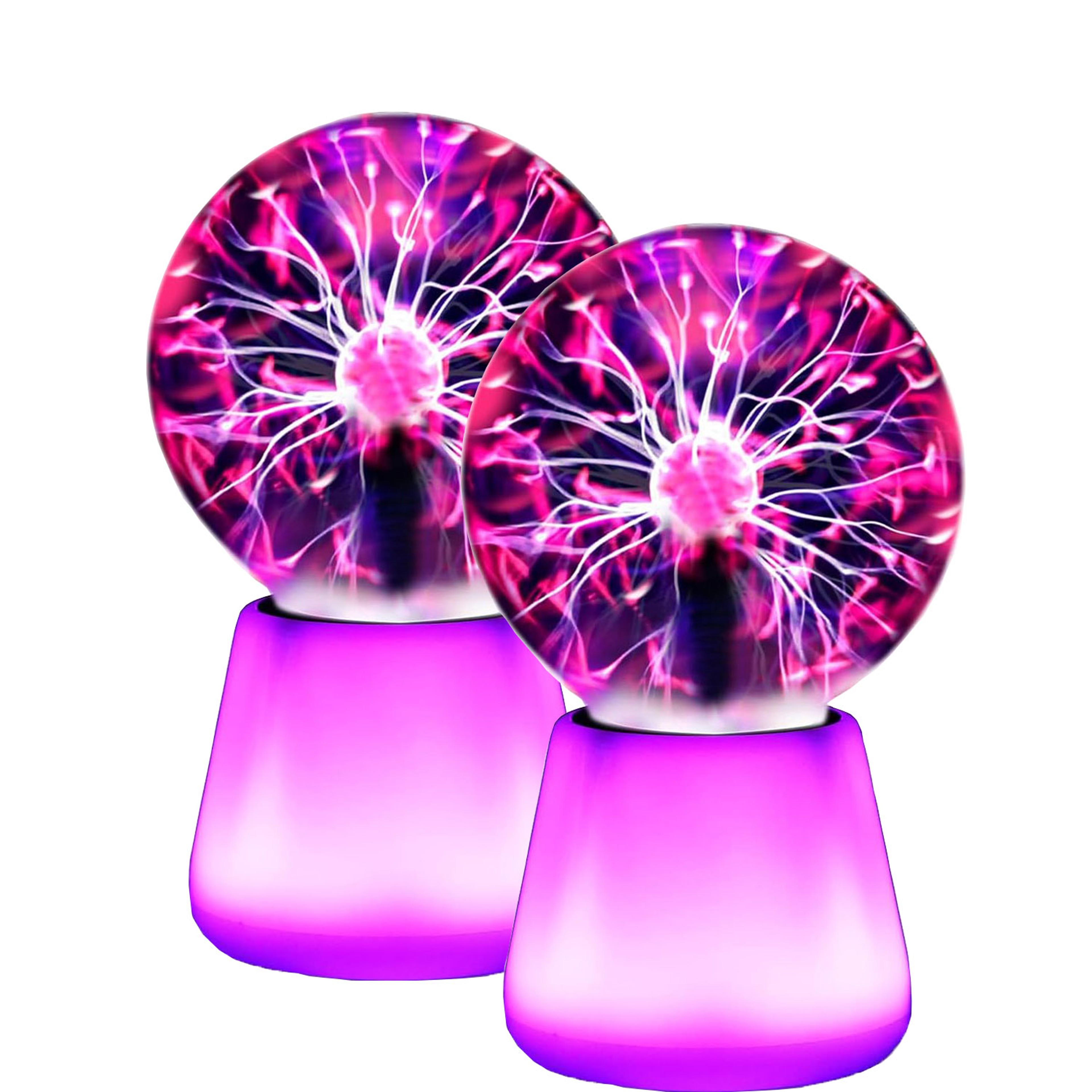 Plasma Ball Lamp Interactive Touch Lightning Globe USB Powered Color Changing Mood Light – view 8