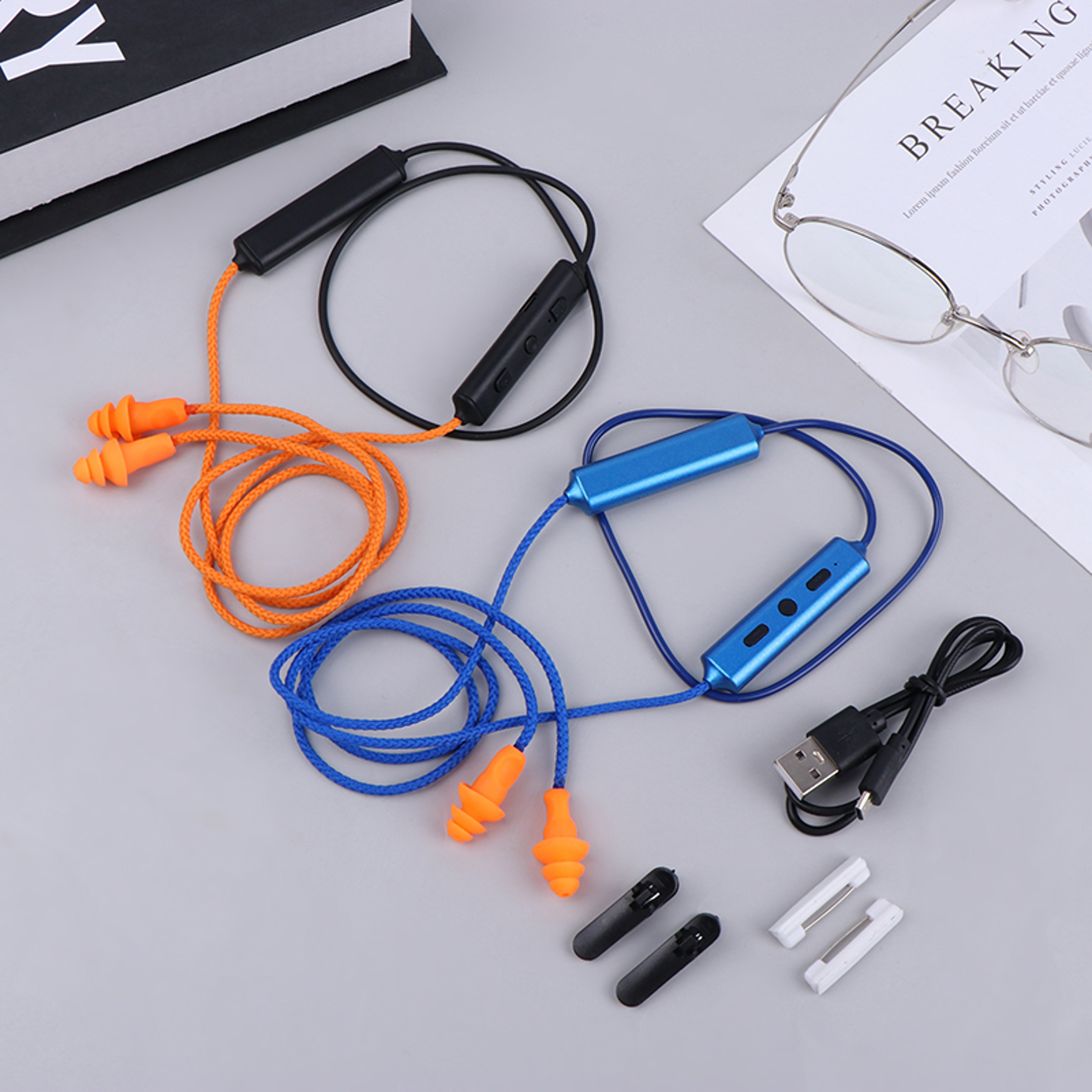 Bluetooth Hearing Protection Earbuds for Work Noise Reduction and Safety – view 3